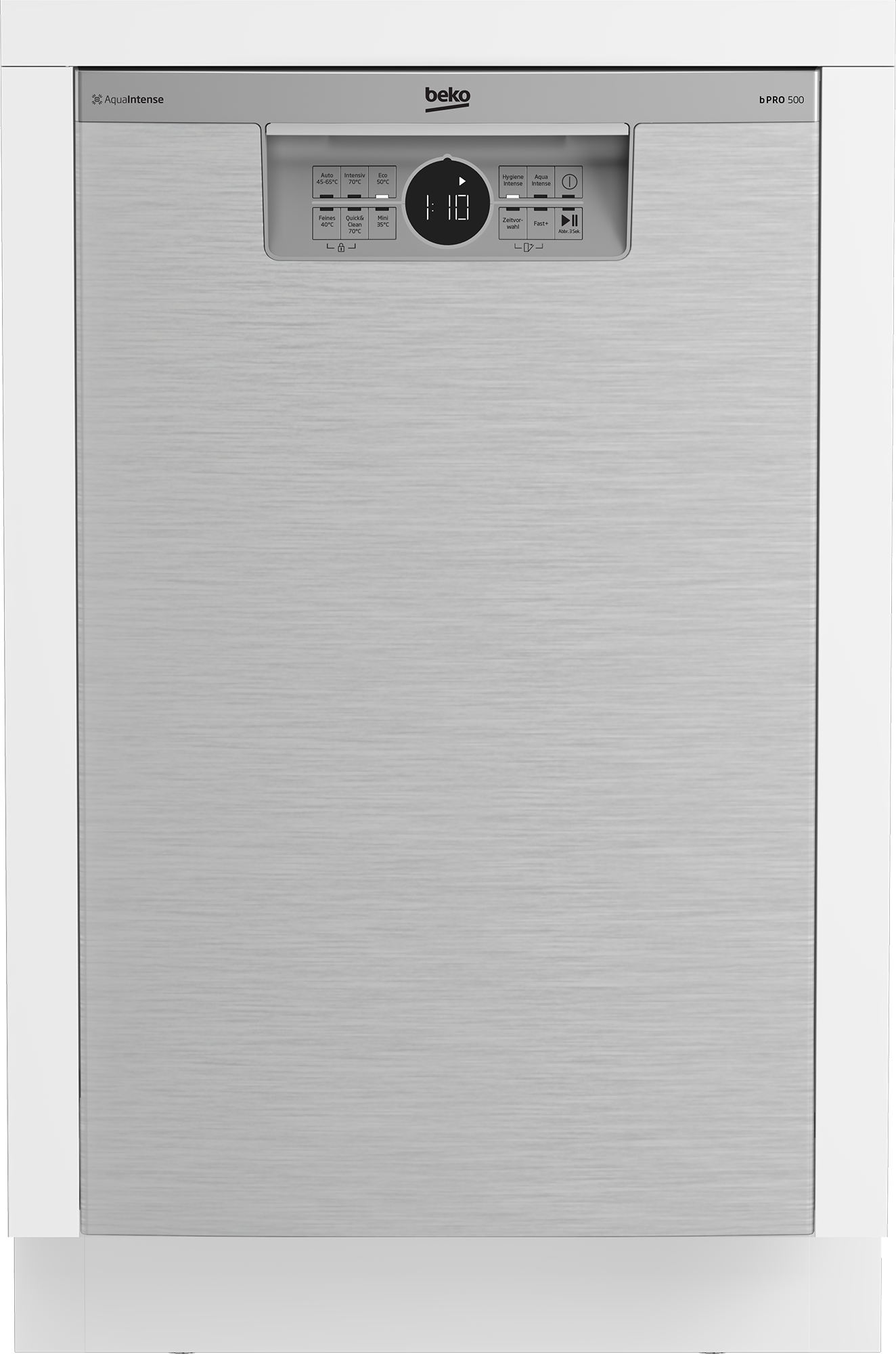 BEKO Unterbaugeschirrspüler »BDUS26040XQ 7686201635« 10 Maßgedecke XL-Geschirrspüler mit 81,6 cm Höhe – ideal für hohe Arbeitsplatten
