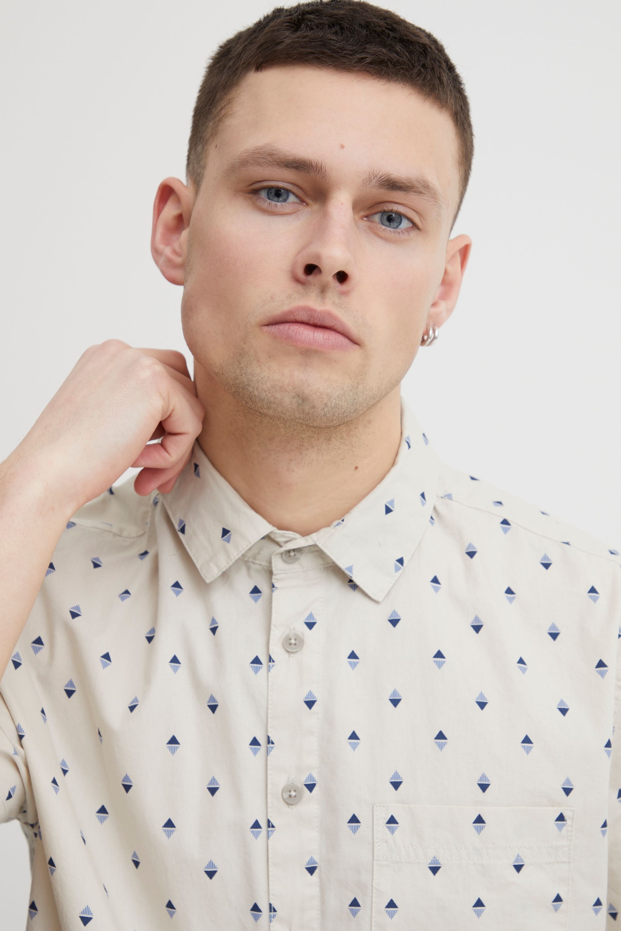 Blend Kurzarmshirt »Kurzarmhemd BHShirt«