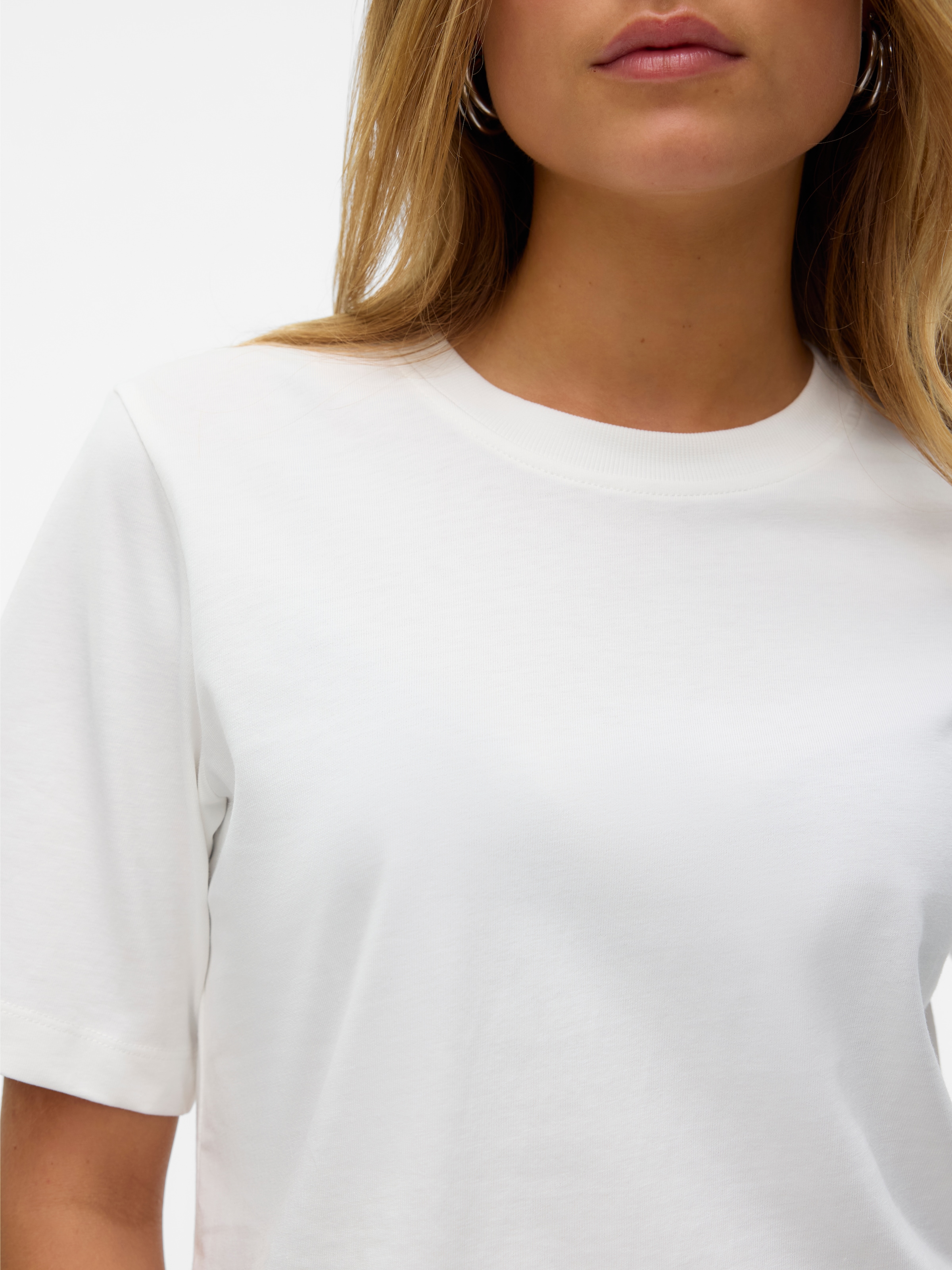 Vero Moda Kurzarmshirt »VMDEMI SS O-NECK TOP JRS«