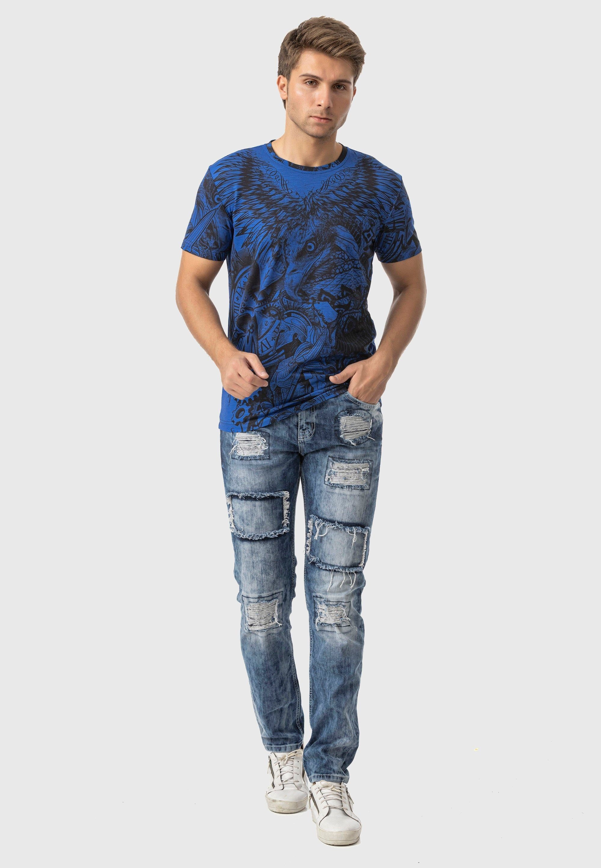 Cipo & Baxx 5-Pocket-Jeans »Cipo & Baxx Jeans« im Used-Look