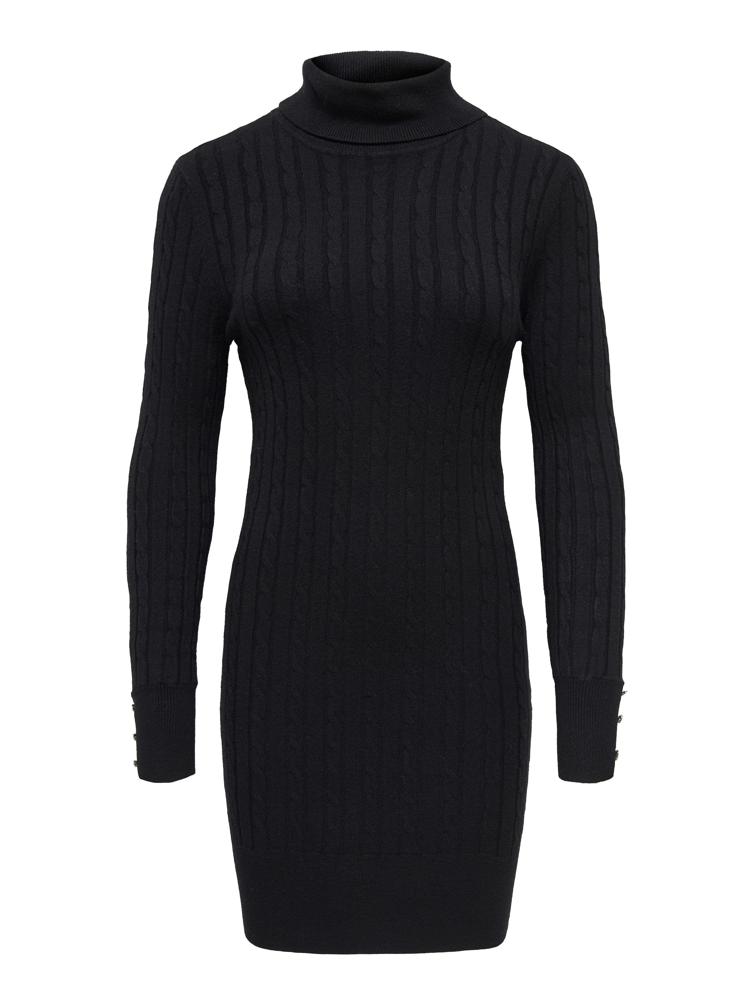 ONLY Strickkleid »ONLLOUIS LS ROLLNECK CABLE DRESS AT KNT«