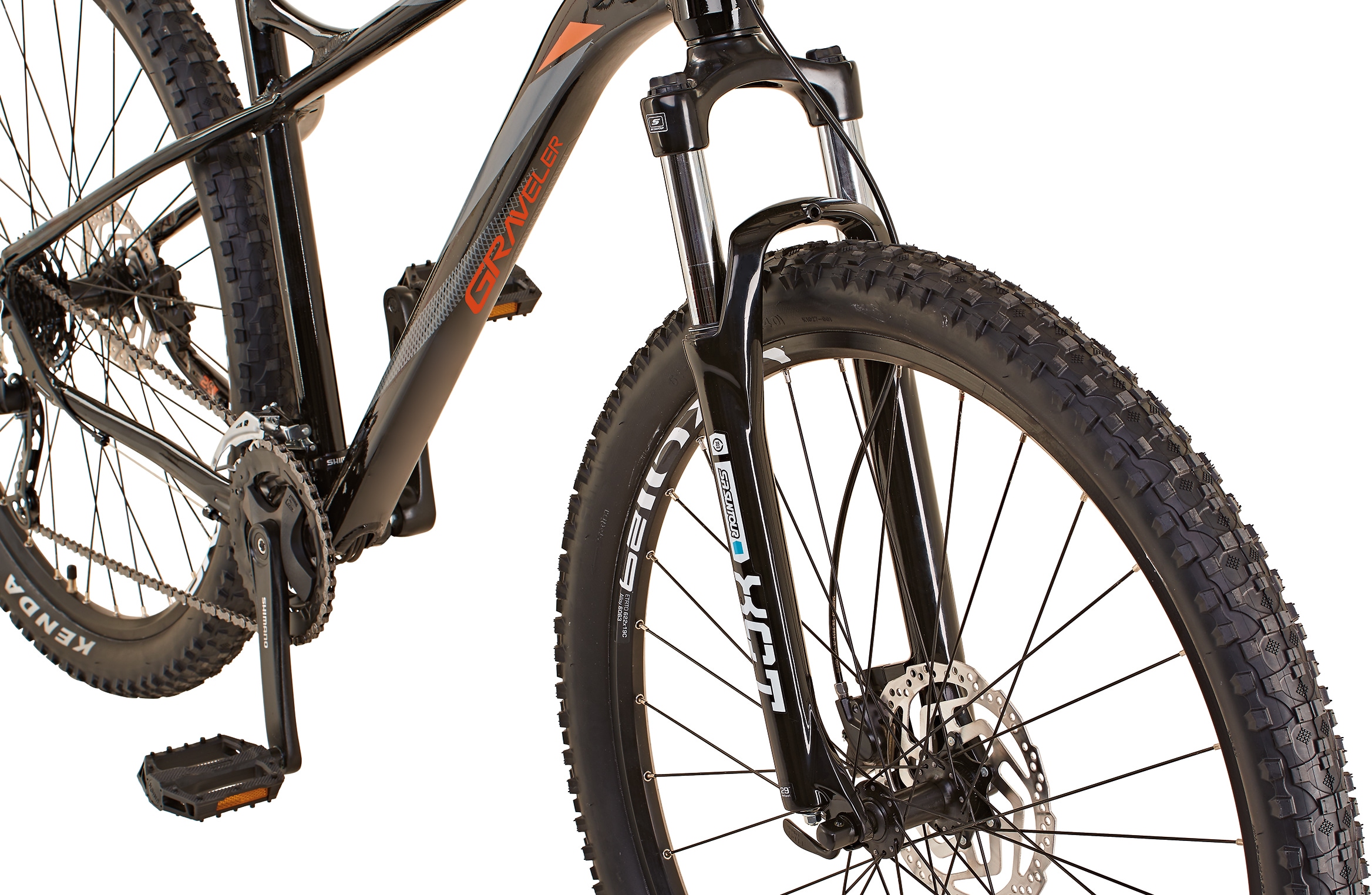 Prophete Mountainbike »Graveler 20.BMM.10 Mountain-Bike 29"«, 24 Gang, Shimano, Shimano Altus Schaltwerk, Kettenschaltung, für Damen und Herren, Kettenschaltung