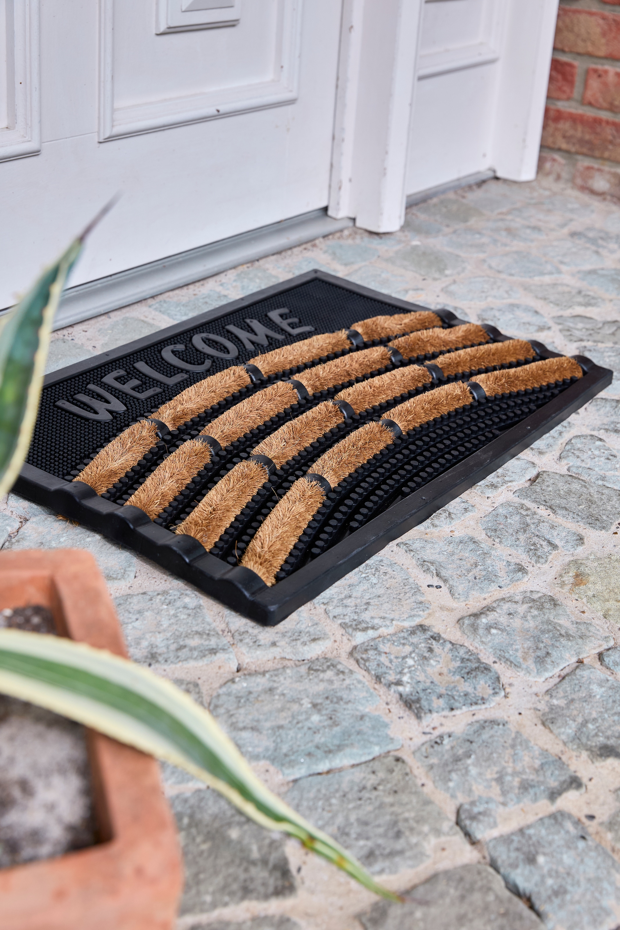 ASTRA Fußmatte »Rimini« rechteckig 30 mm Höhe Schmutzfangmatte, In- und Outdoor geeignet, 40x60 cm