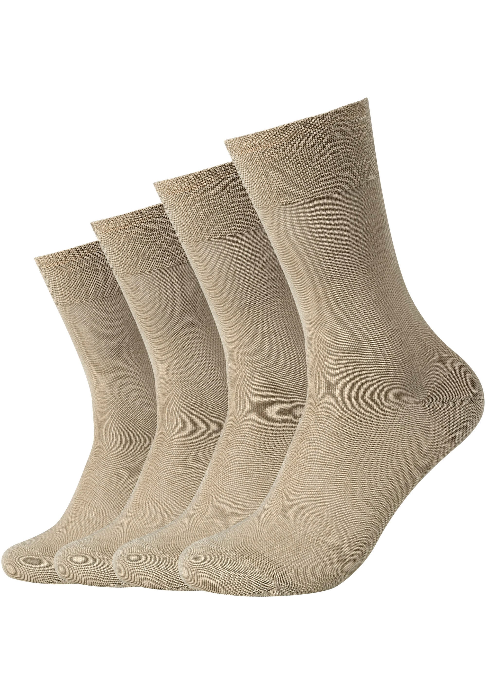 Socken, (4er Pack), mit hoher Verarbeitungsqualität