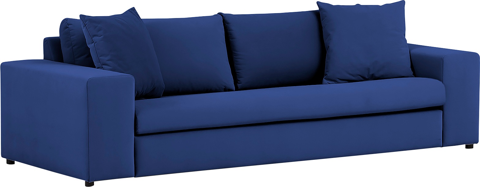 Home affaire 3-Sitzer »SLEETLAND XXL in Samtvelours oder Vintage-Leder-Optik« besonders groß und bequem