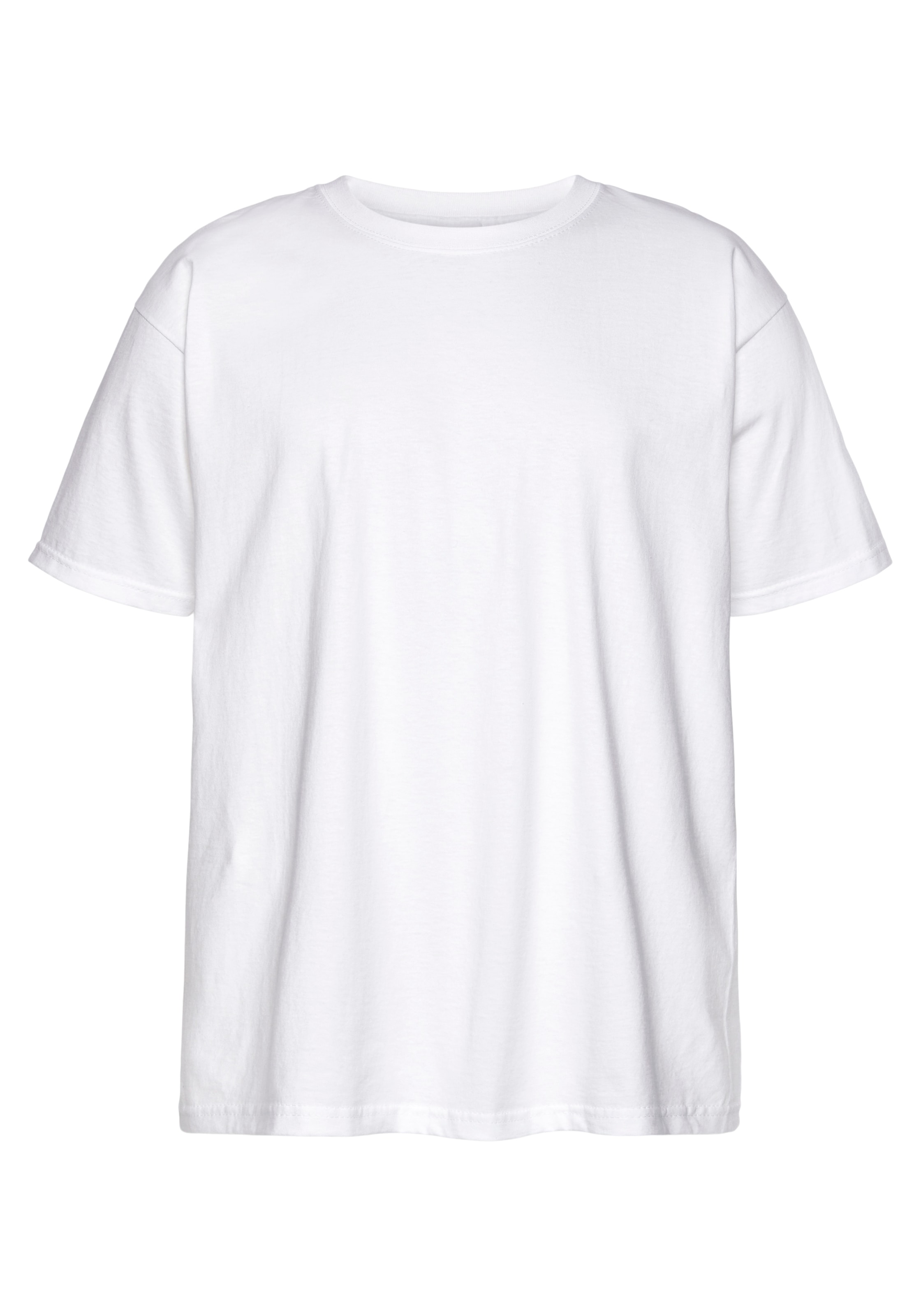 Fruit of the Loom T-Shirt, (Packung, 2 tlg.), aus reiner Baumwolle