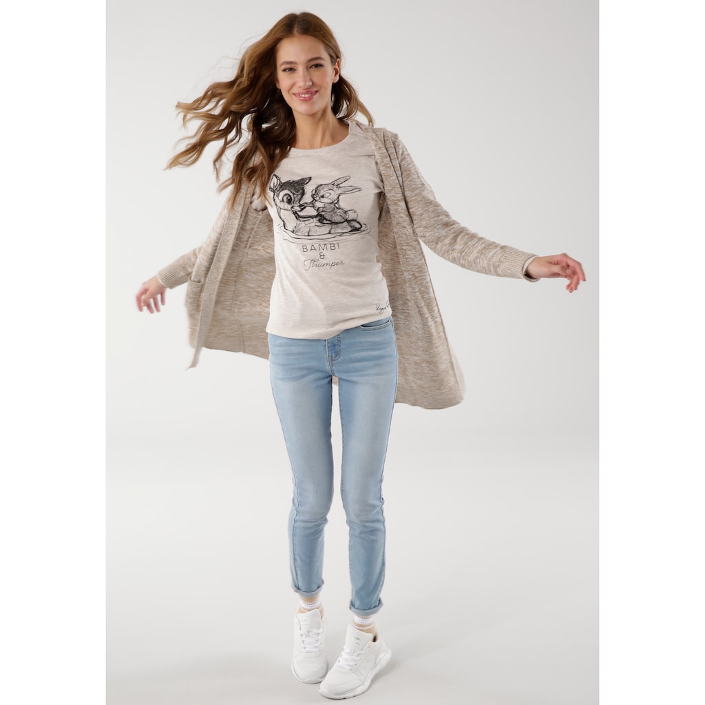 KangaROOS Langarmshirt »Bambi & Klopfer«, mit Motiv-Druck