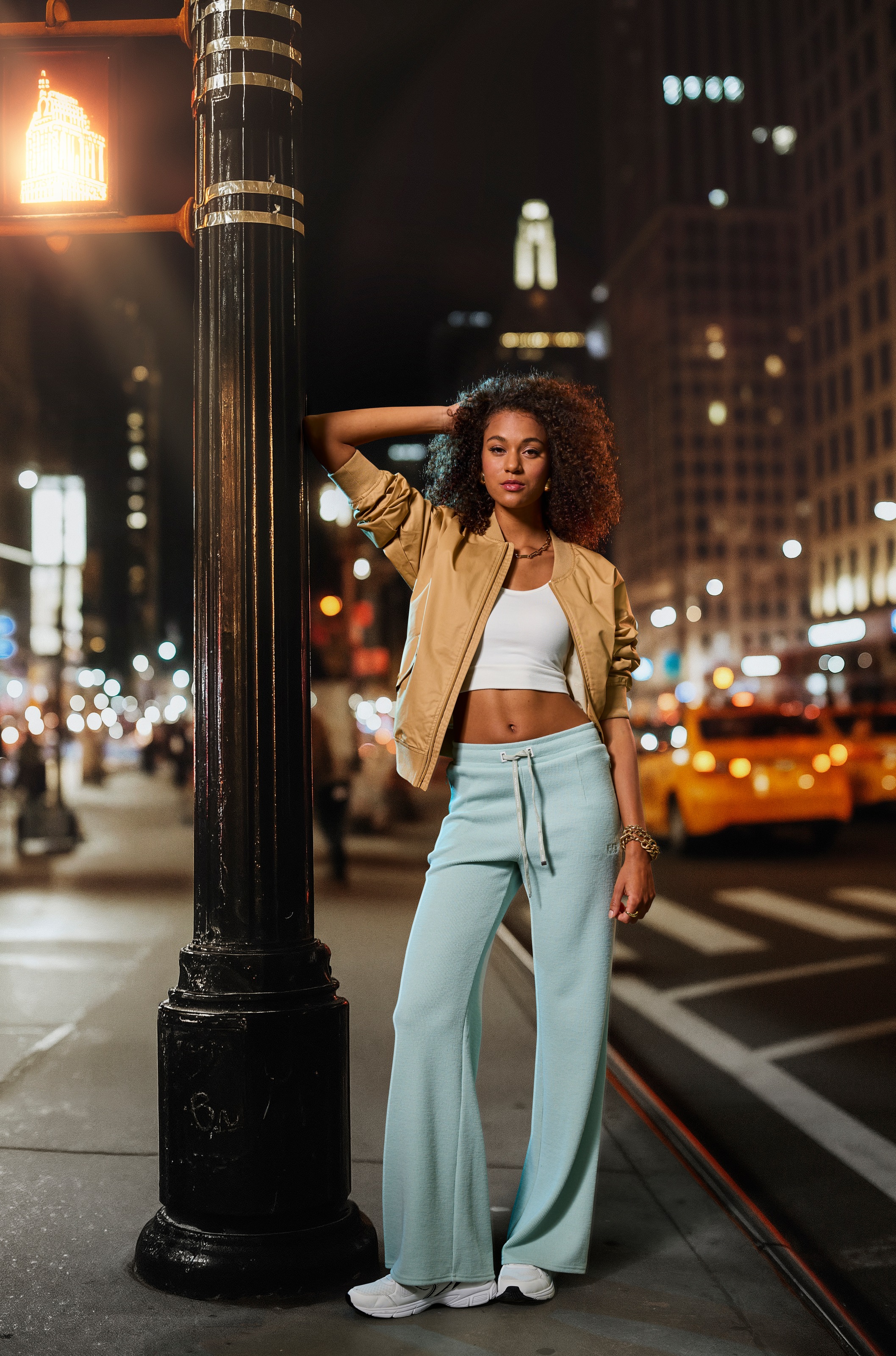 French Connection Loungepants, in gerippter Strickoptik