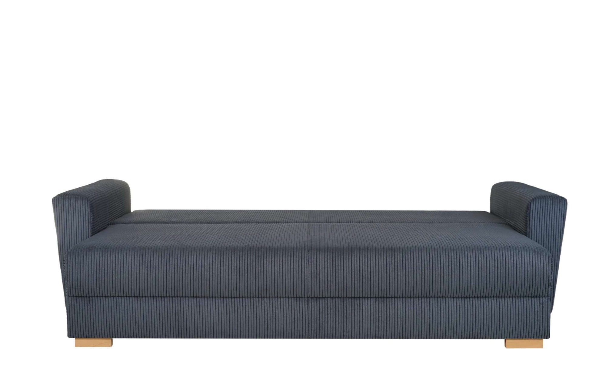 INOSIGN 3-Sitzer »MAGHERA Schlafsofa mit Bettkasten, in hochwertiger Verarbeitung«, mit Wellenunterfederung, Cord und Struktur-Bezug, B/H/T 230/92,5/79 cm