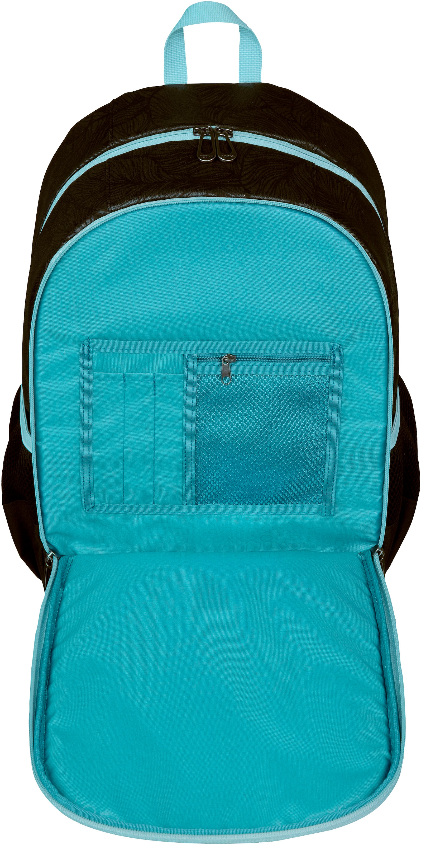 neoxx Schulrucksack »Flow, Queen of Nite«, teilweise aus recyceltem Material