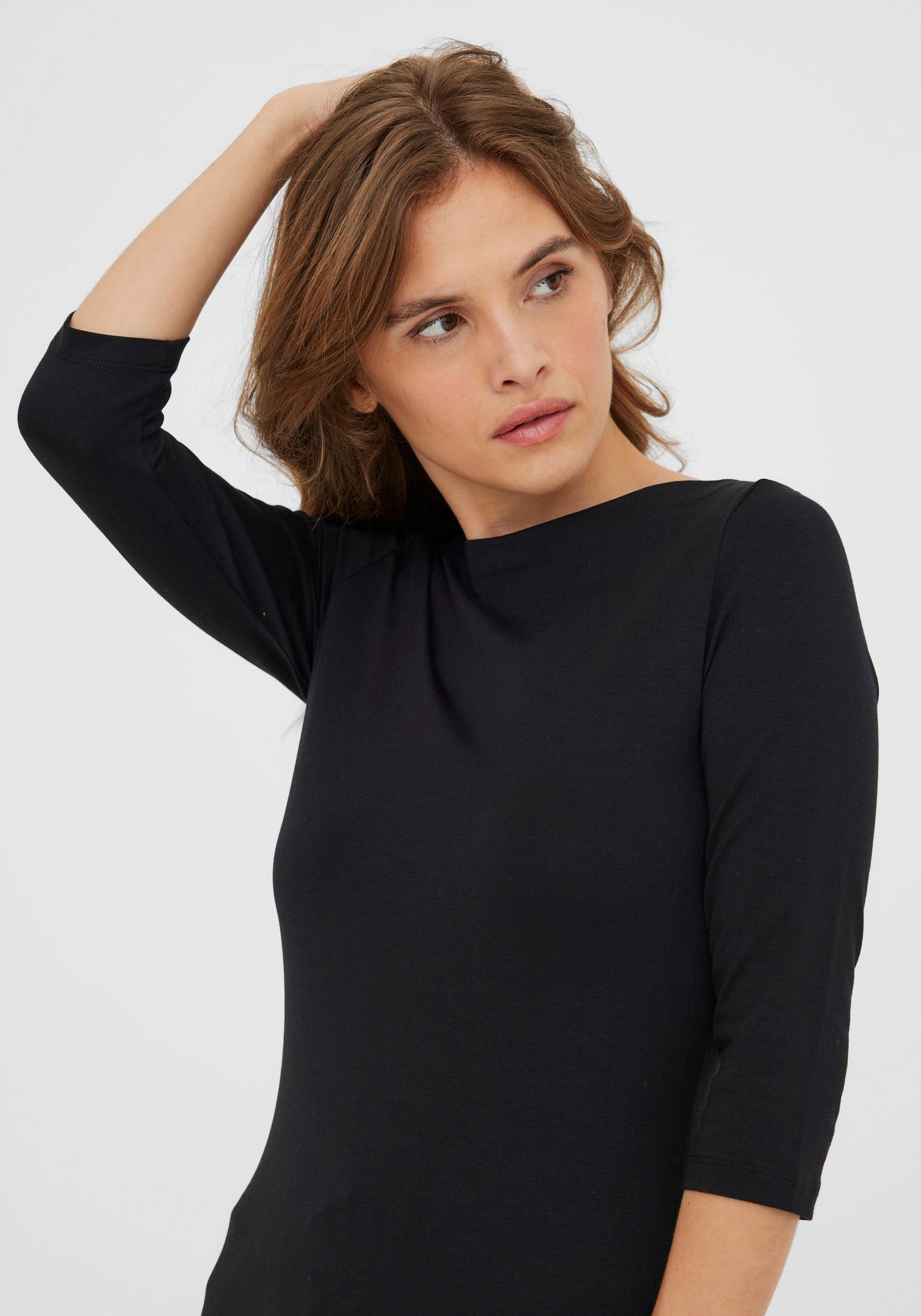 Vero Moda 3/4-Arm-Shirt »VMPANDA MODAL 3/4 TOP JRS NOOS« Baumwollmischung, regular fit