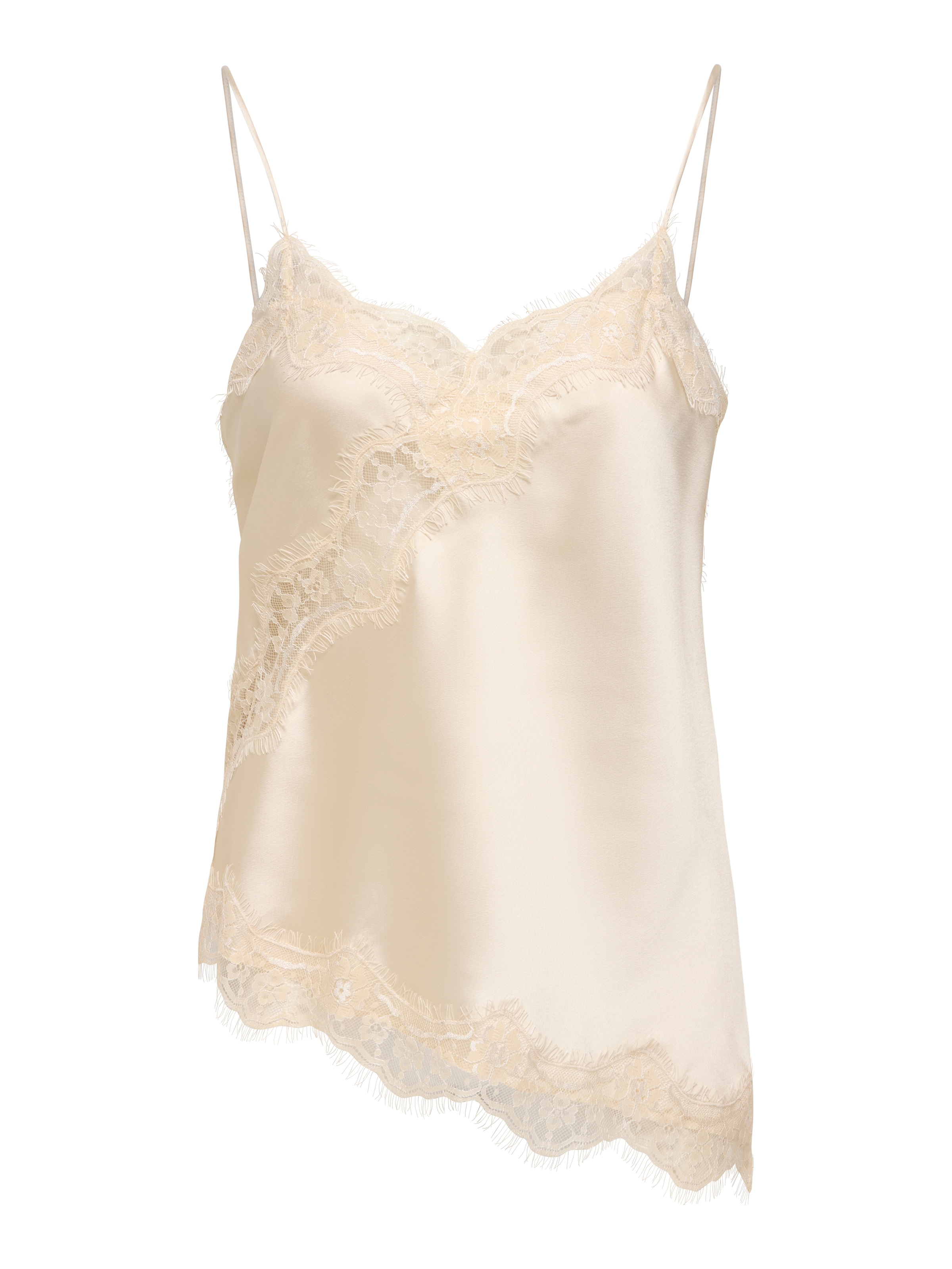 JDY Trägertop »JDYFIFI S/L ASYM LACE SINGLET WVN NOOS« Polyester, regular fit