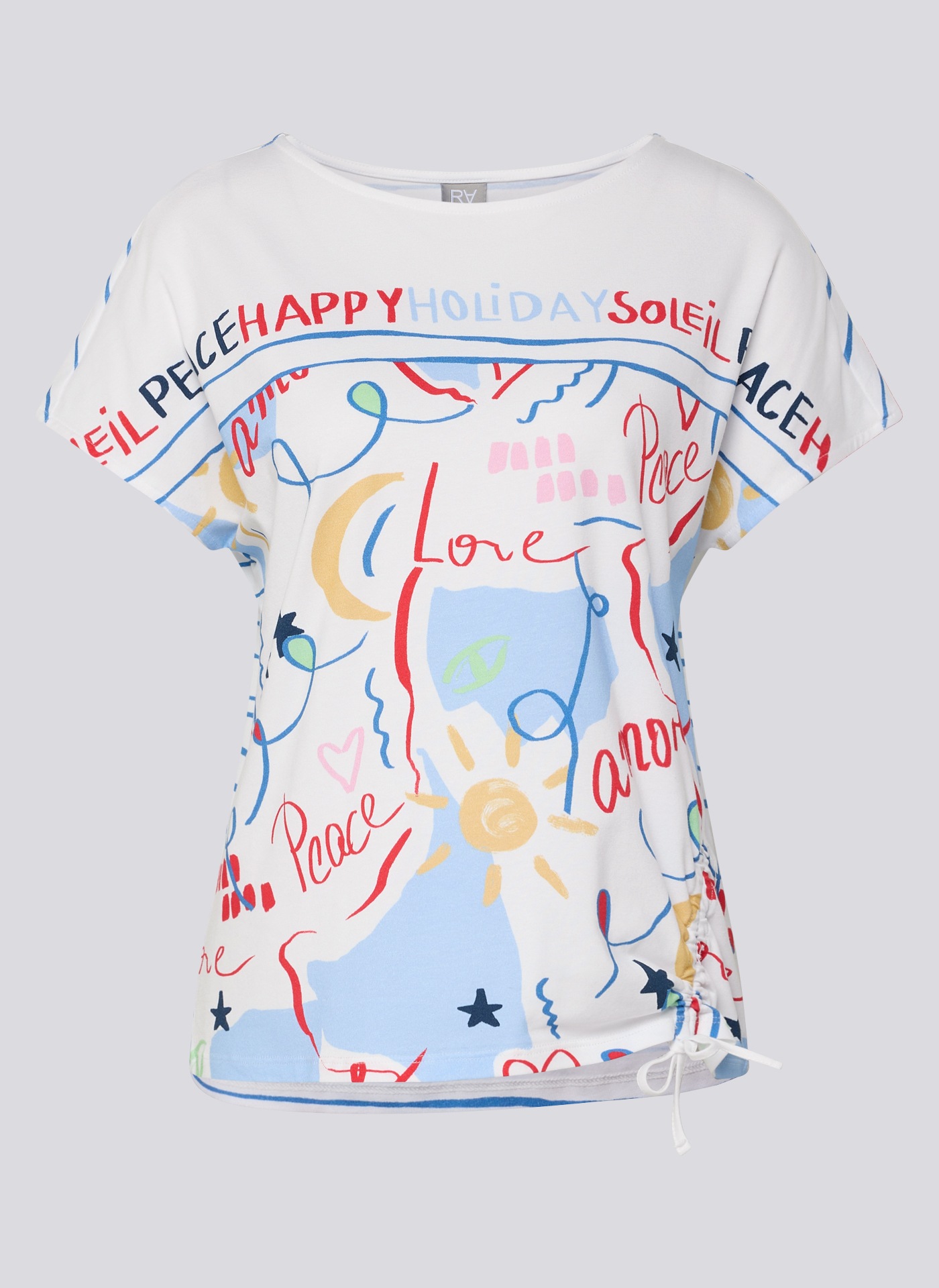 Rabe T-Shirt mit Print