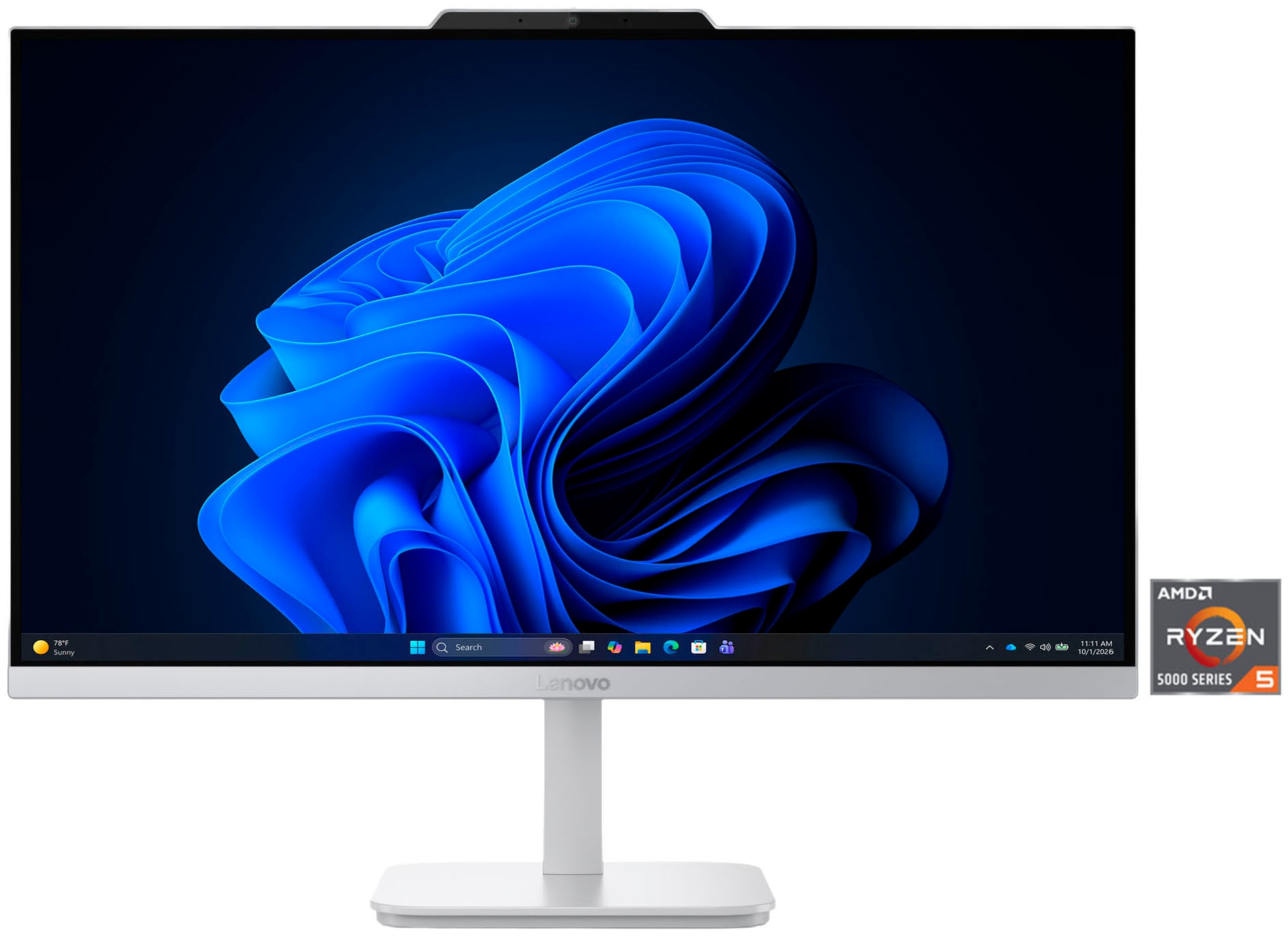 Lenovo A105 24 AMD Ryzen™ 5 40 60,5 cm (23.8") 1920 x 1080 Pixel All-in-One-PC 8 GB LPDDR5-SDRAM 512 GB SSD Windows 11 Home Wi-Fi 6 (802.11ax) Grau