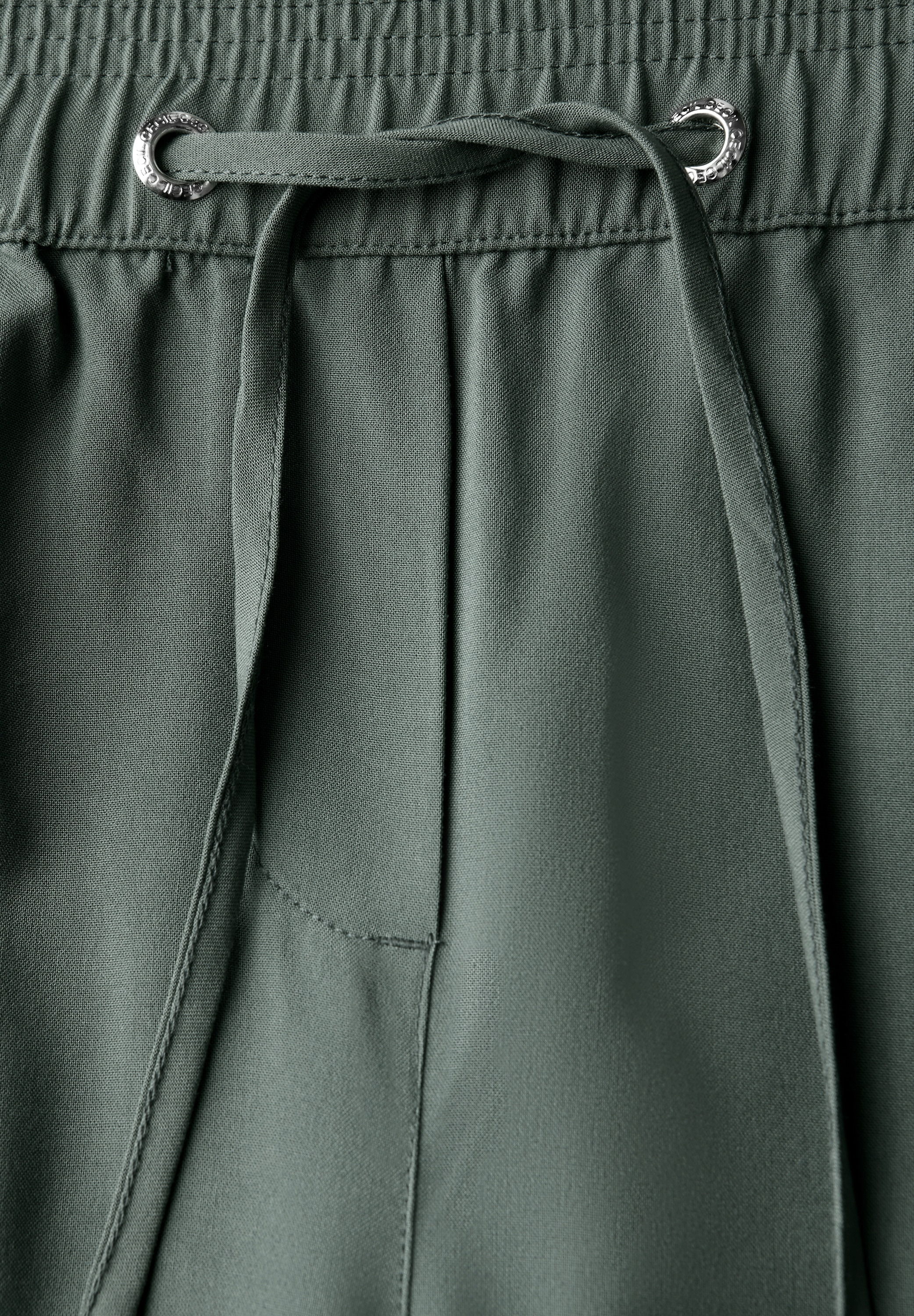 Cecil Stoffhose »Style Neele«, mit elastischem Bund mit Tunnelzug