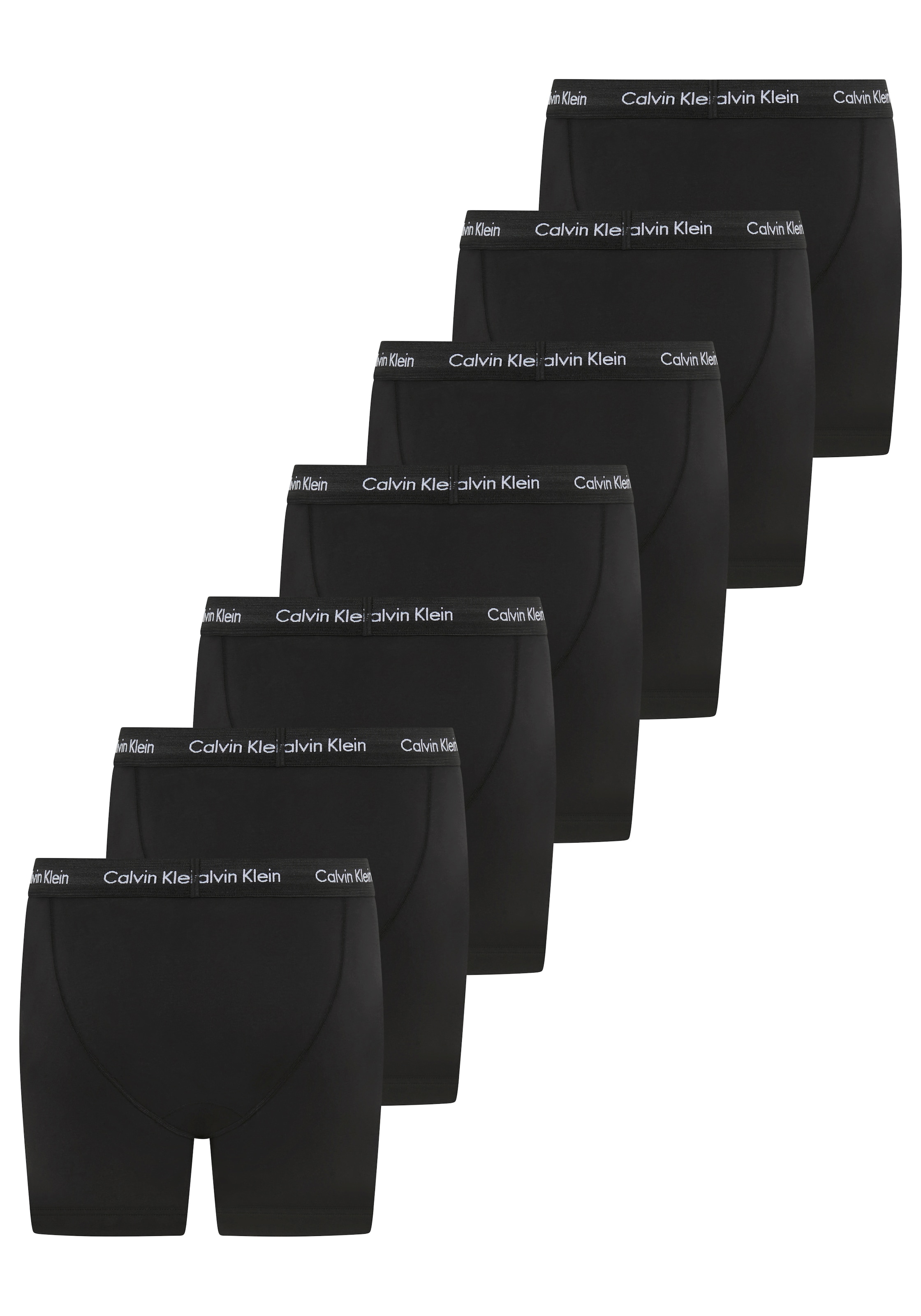 Calvin Klein Underwear Boxershorts »Boxer Brief 7PK« Packung, 7er-Pack, 7 Stk. tlg., mittlehoher Bund, langes Bein