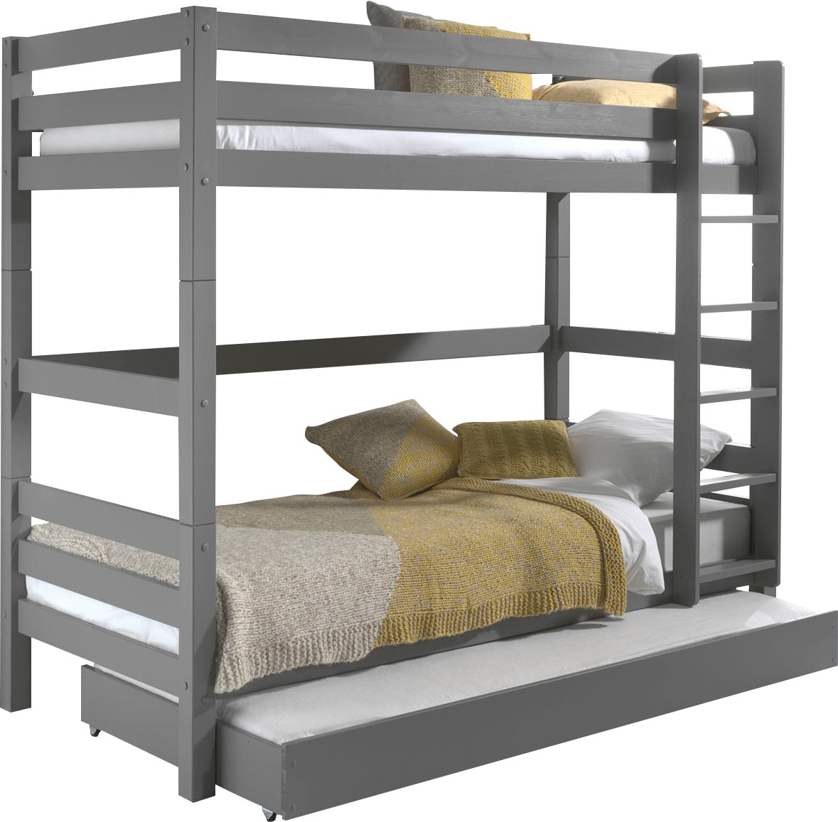Vipack Etagenbett »Pino«, (Made in Europe), wahlweise mit Bettschublade