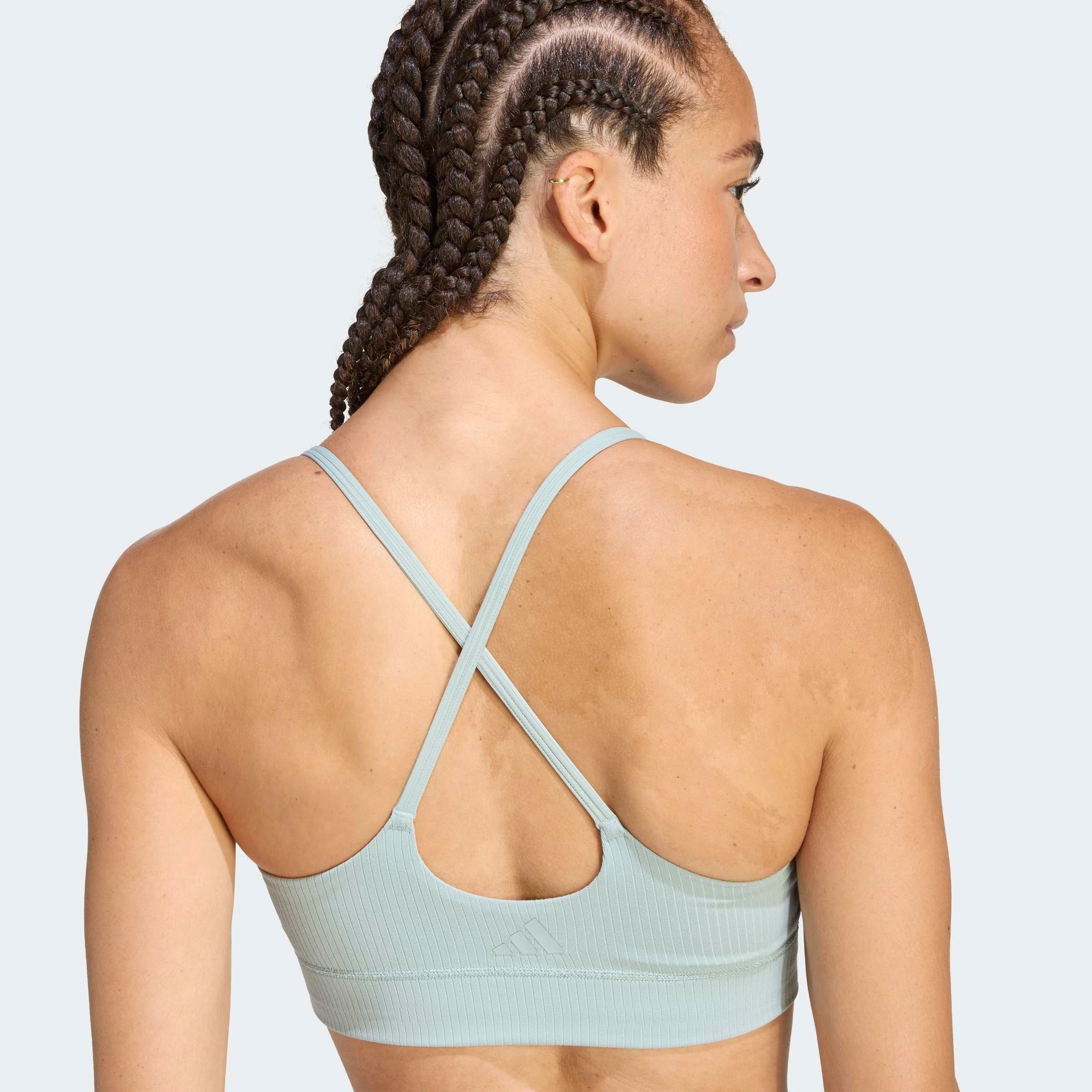 adidas Performance Sport-BH »ADIDAS ALL ME LIGHT SUPPORT RIB BRA LONGLINE«