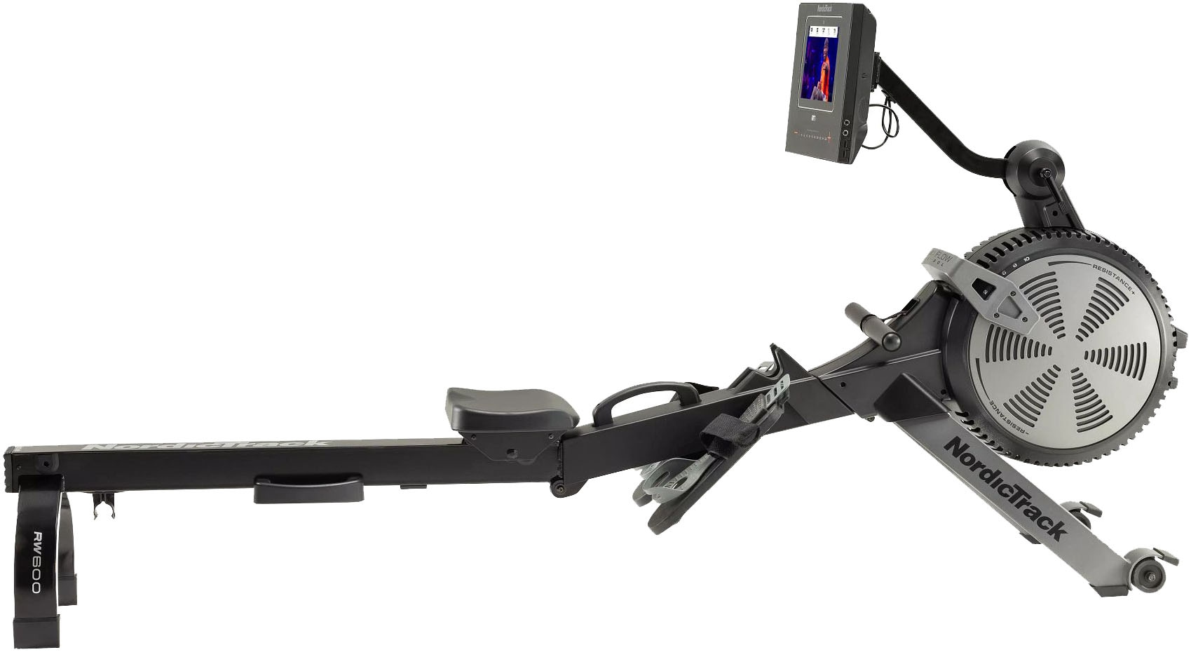 NordicTrack Rudergerät »NordicTrack RW600«, iFIT-fähiger Rower mit schwenkbarem 7'' Touchscreen