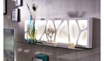 LEONARDO Garderobenpaneel »CUBE«, mit Genetics, wahlweise mit Beleuchtung, Breite 142 cm kaufen