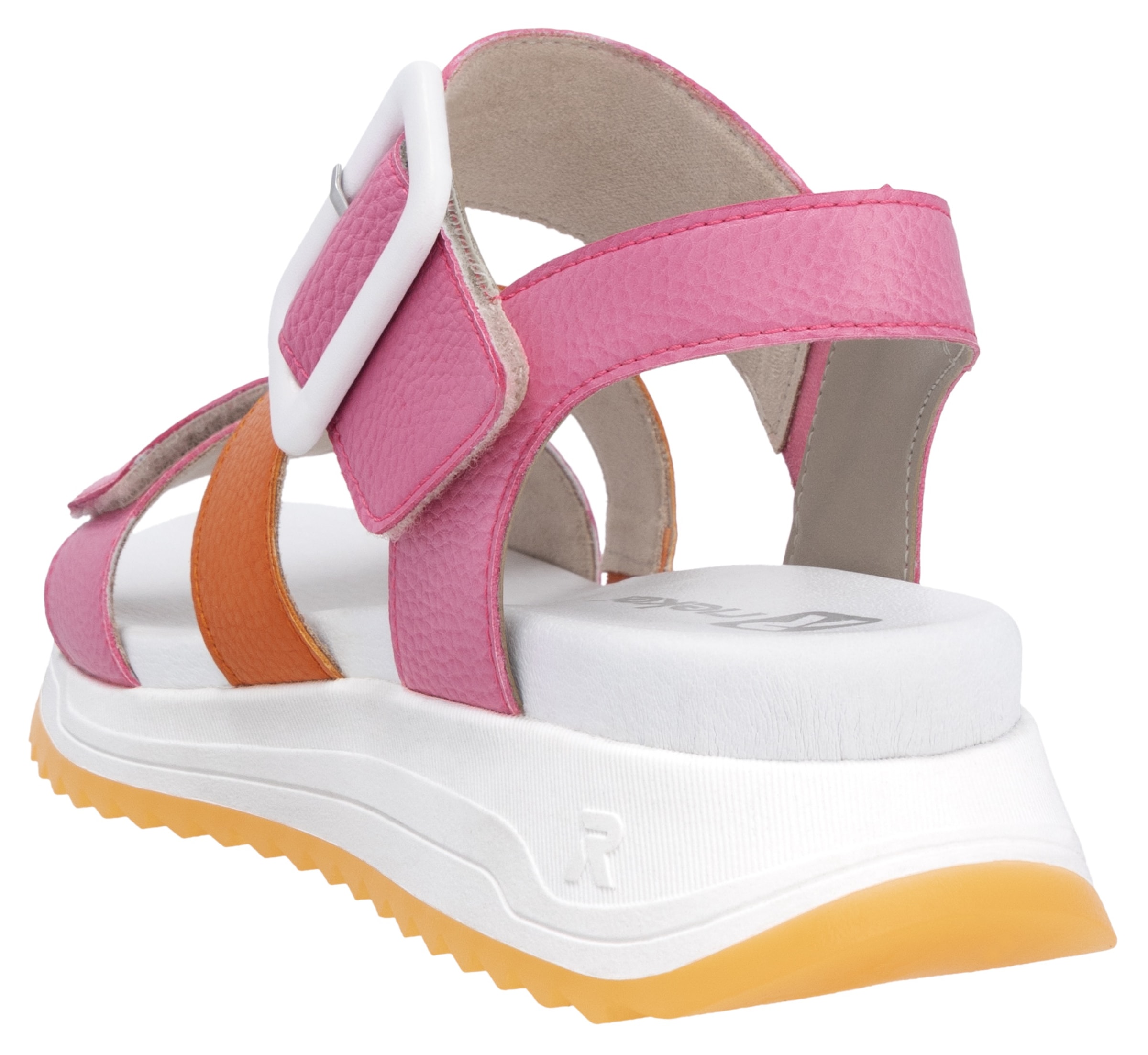 RIEKER Sport Riemchensandale, Sommerschuh, Klettschuh, Outdoorsandale mit weichem Fußbett