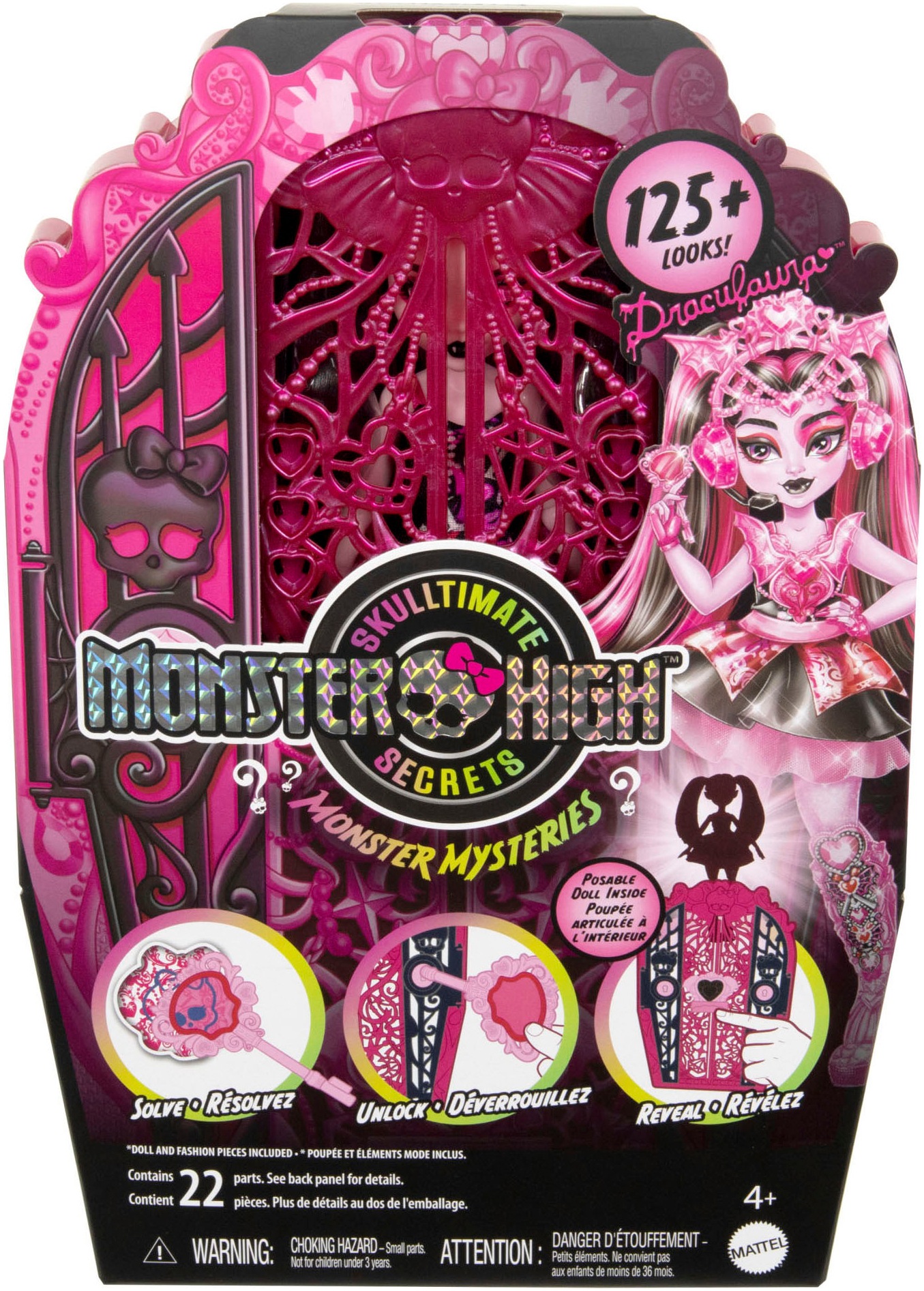 MonsterHigh™ Anziehpuppe »Skulltimate Secrets: Monster Mysteries, Draculaura«