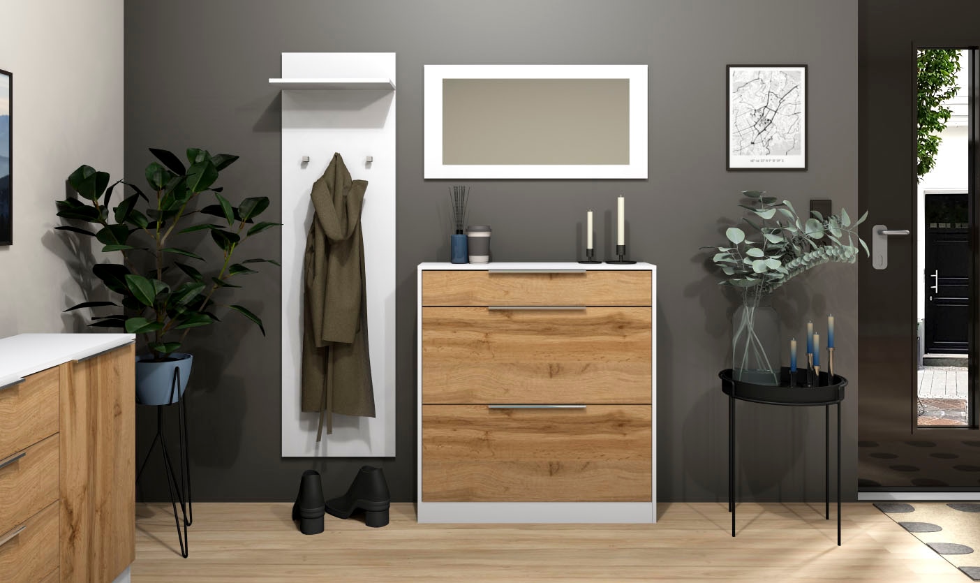 borchardt Möbel Schuhschrank, Stehende Montage, Wandmontage & Glasböden unter Mehr aus der Serie