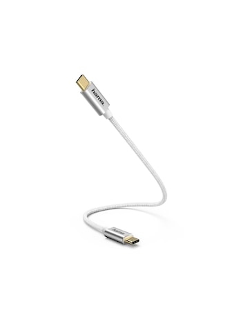 Hama Lade-/Datenkabel, USB Type-C - USB Type-C, 0,2 m, Weiß kaufen