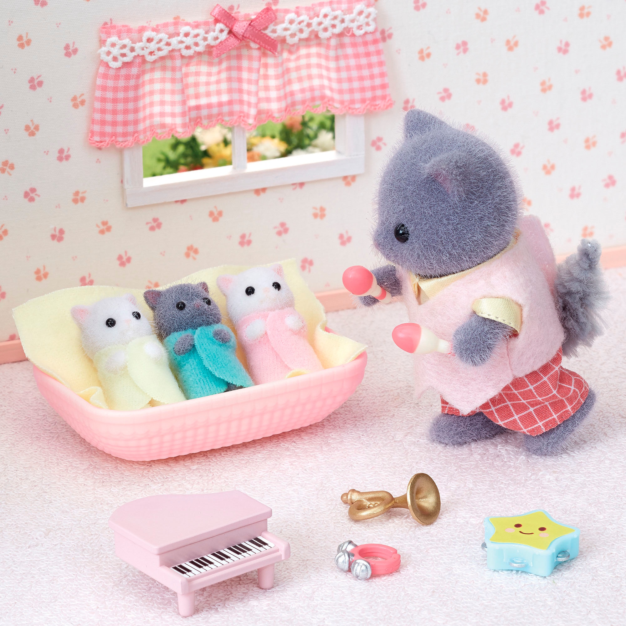 Sylvanian Families Spielfigur »Perserkatzen Drillinge (5458)«