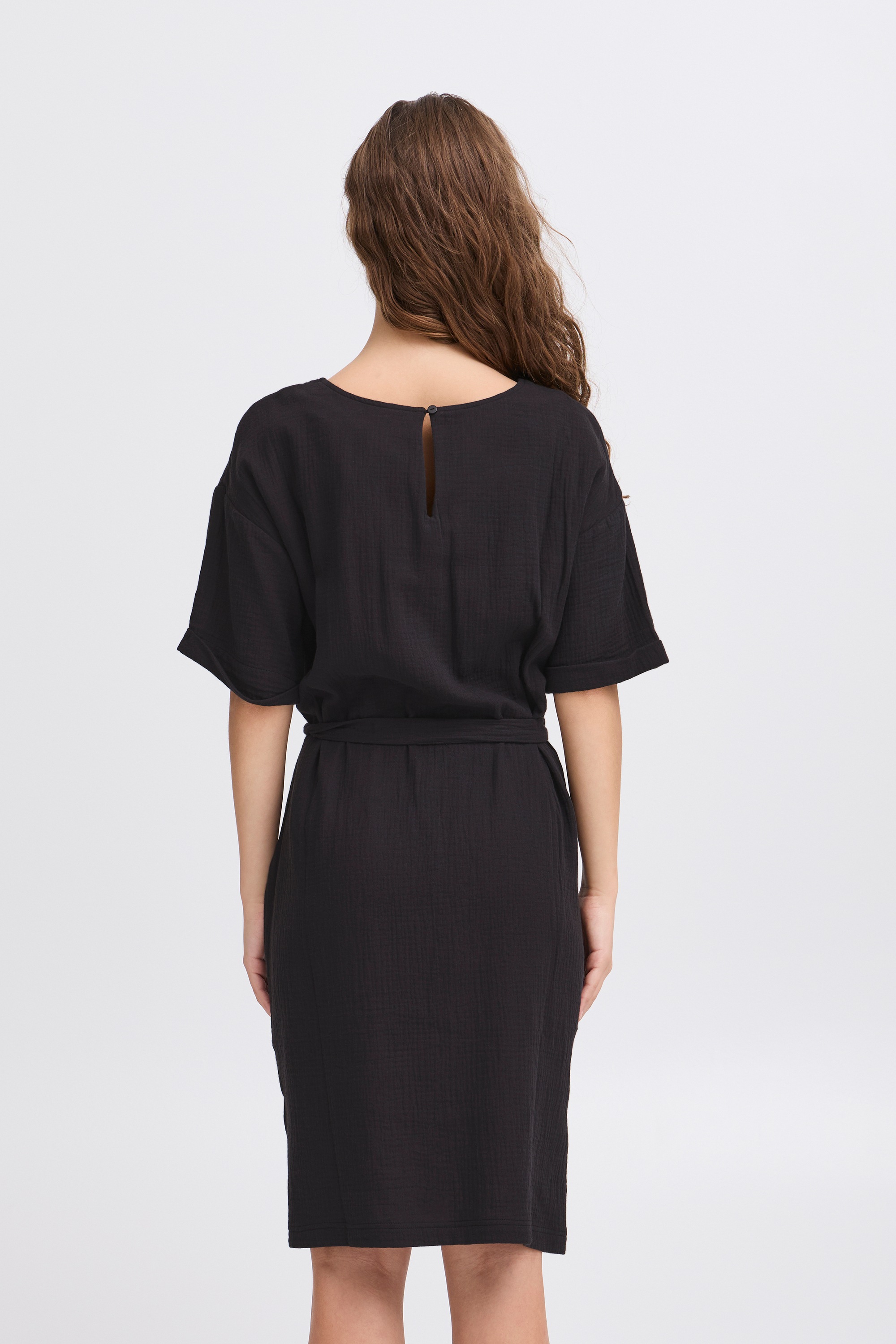 Ichi Midikleid »Damen Kleid IHMIKA«