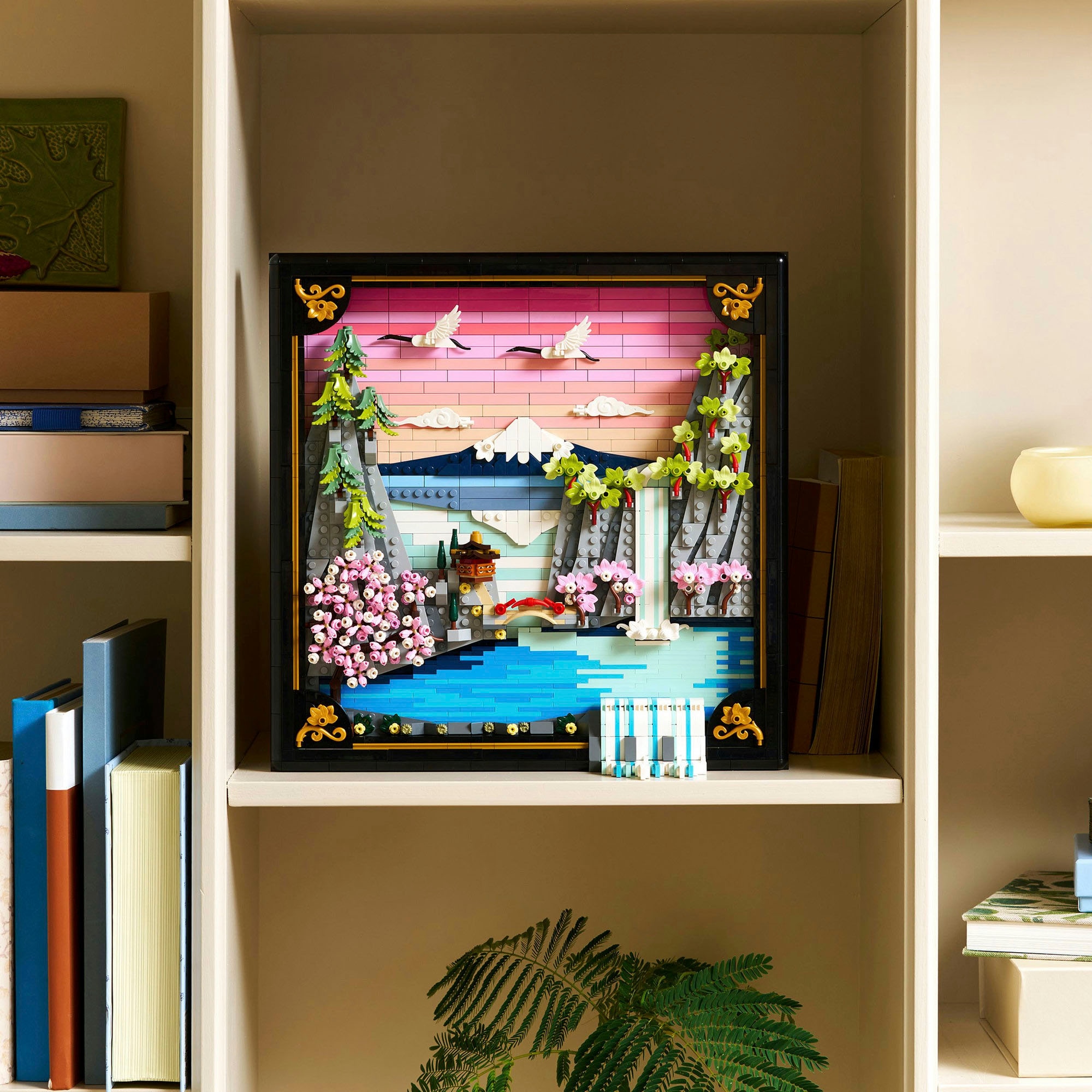 LEGO® Konstruktionsspielsteine »Japanische Kirschblütenlandschaft (31218), LEGO ART« Made in Europe