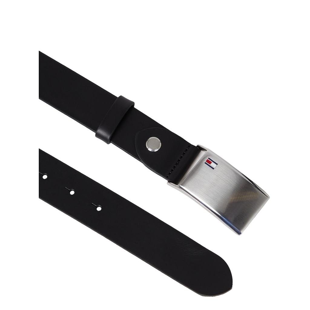 Tommy Hilfiger Koppelgürtel »Plaque Belt 3,5 cm«, individuell verstellbare Schnalle