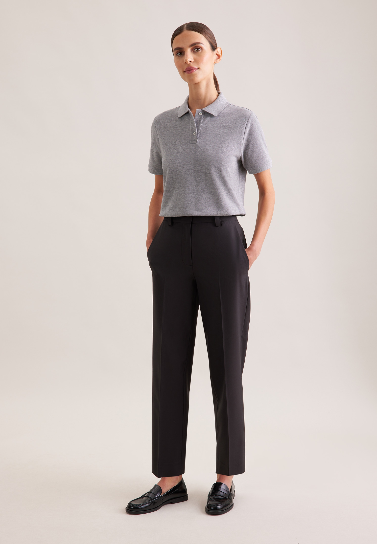 seidensticker Poloshirt »Schwarze Rose«, Polo Uni
