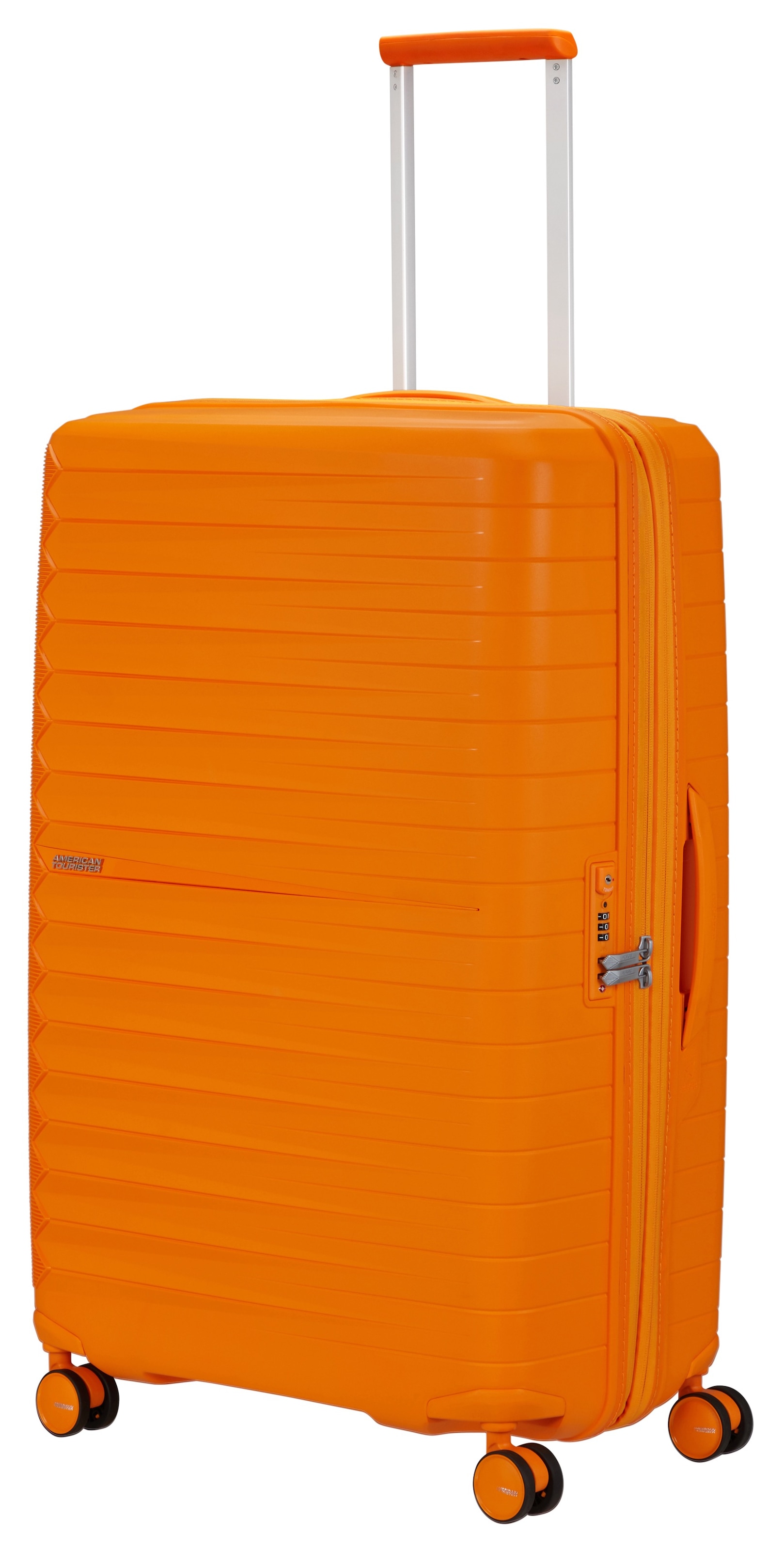 American Tourister® Hartschalen-Trolley »FASTFORWARD, verschiedene Größen und Farben«, 4 Rollen, Hartschalen-Koffer personalisierbar TSA-Schloss Volumenerweiterung