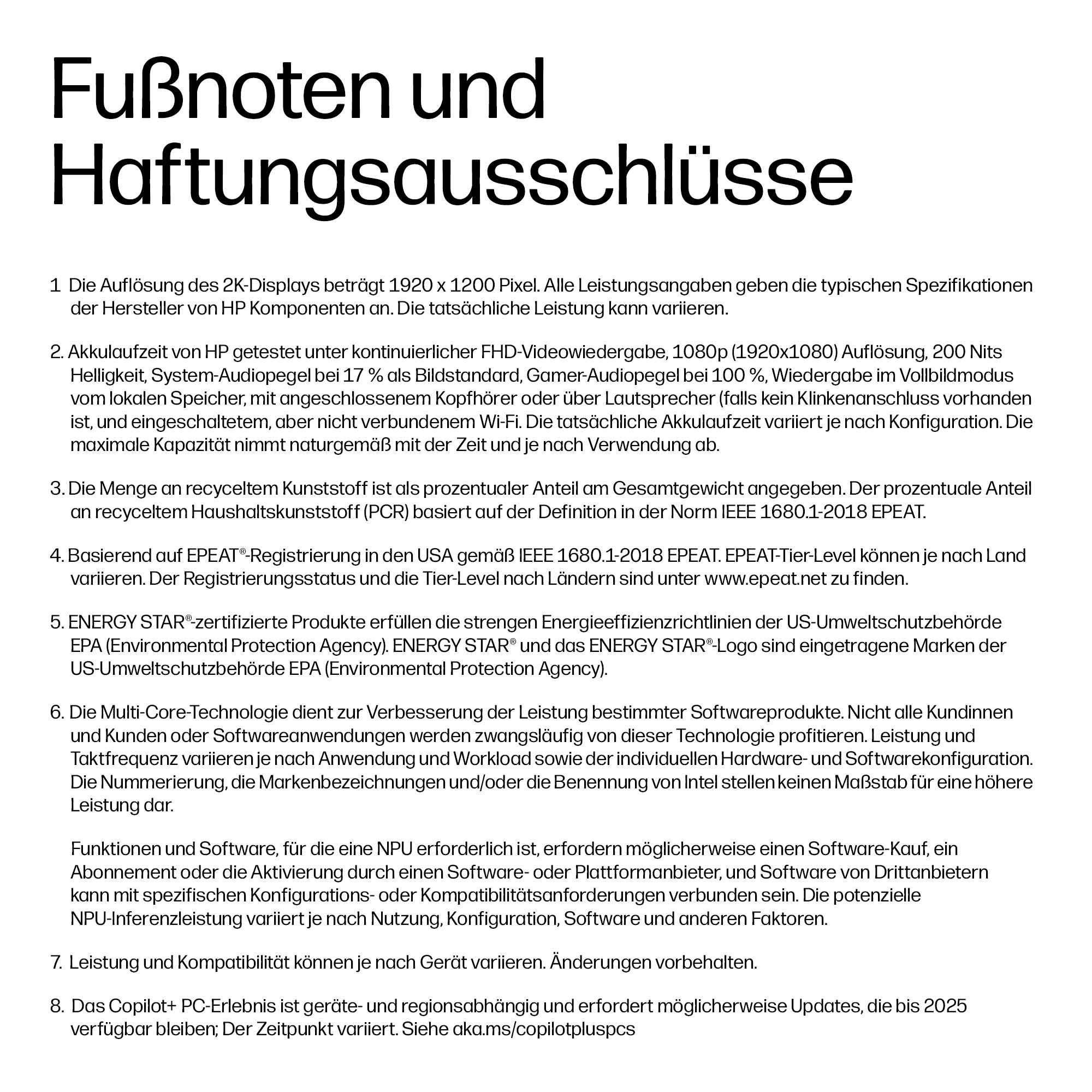HP Notebook »OmniBook 3 17-dk0512ng« 43,9 cm / 17,3 ″ Intel N-Reihe Intel Graphics 256 GB SSD