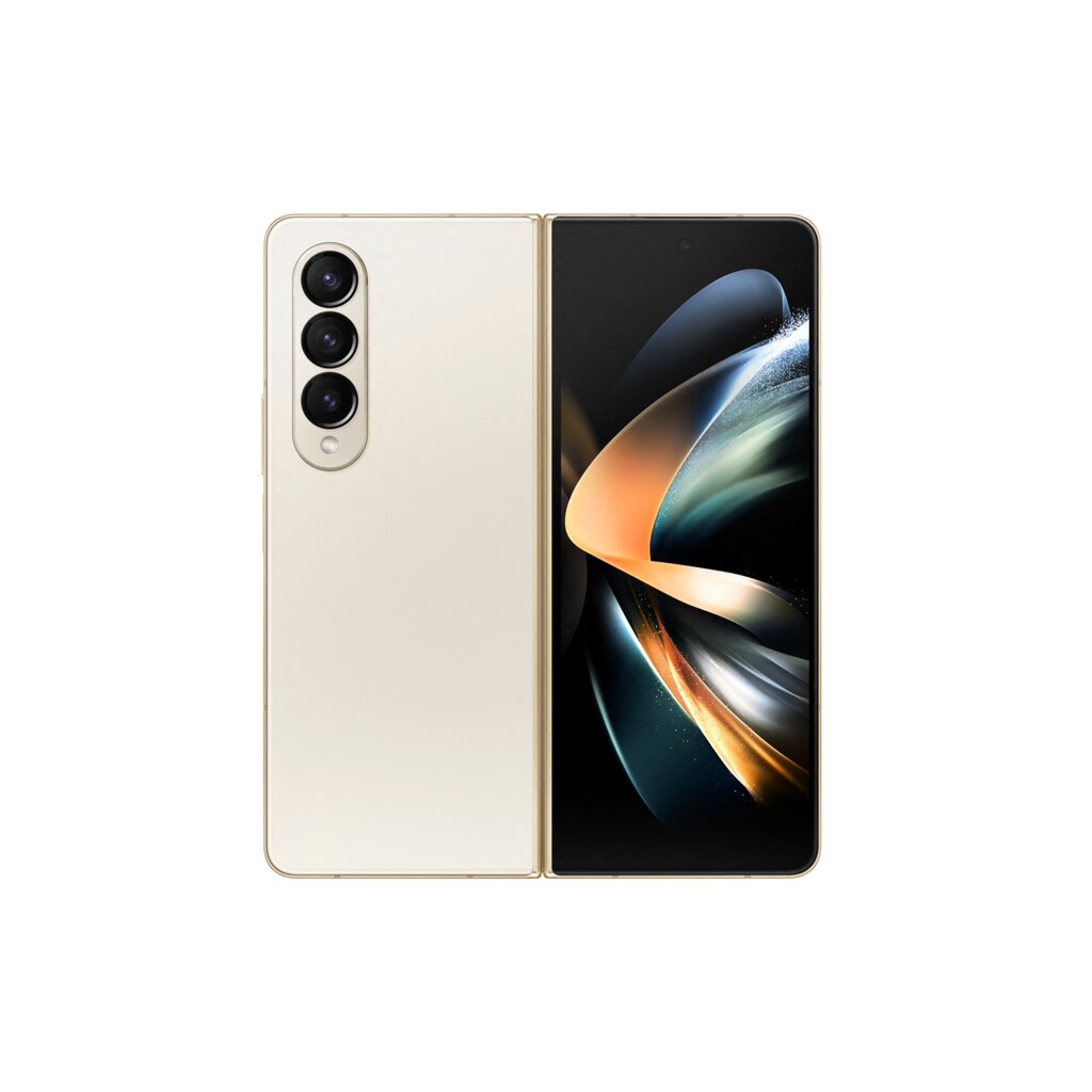 Samsung Smartphone »Galaxy Z Fold 4, 5G«, beige, 19,3 cm/7,6 Zoll, 512 GB Speicherplatz, 50 MP Kamera