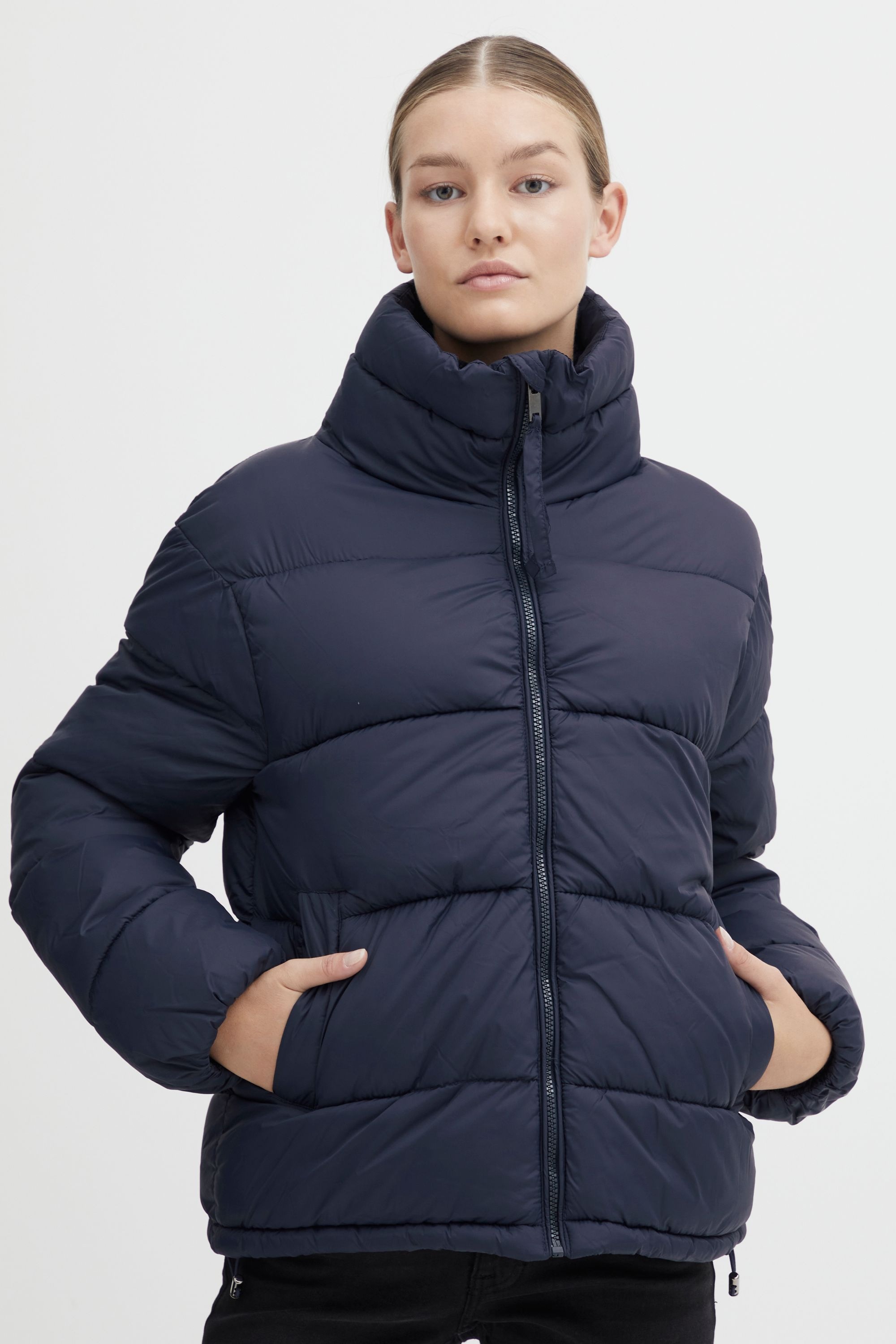 OXMO Steppjacke »Steppjacke OXBodila«, ohne Kapuze