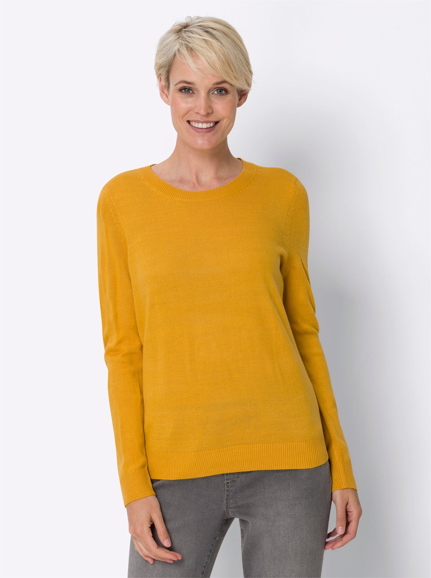 Classic Basics Rundhalspullover "Rundhals-Pullover"