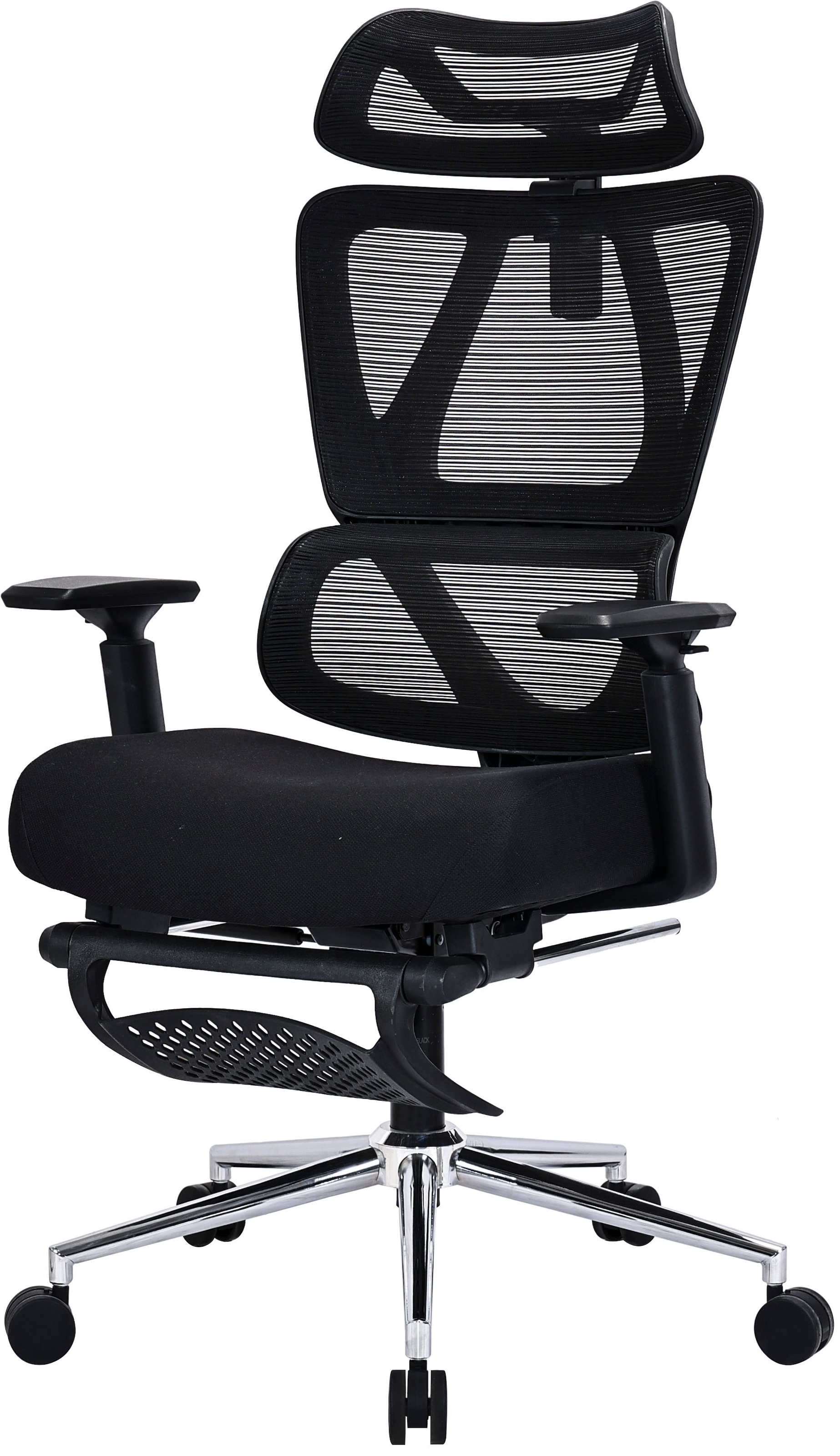 OTTO home Drehstuhl »Andora, moderner ergonomischer Schreibtischstuhl« () mit Fußstütze