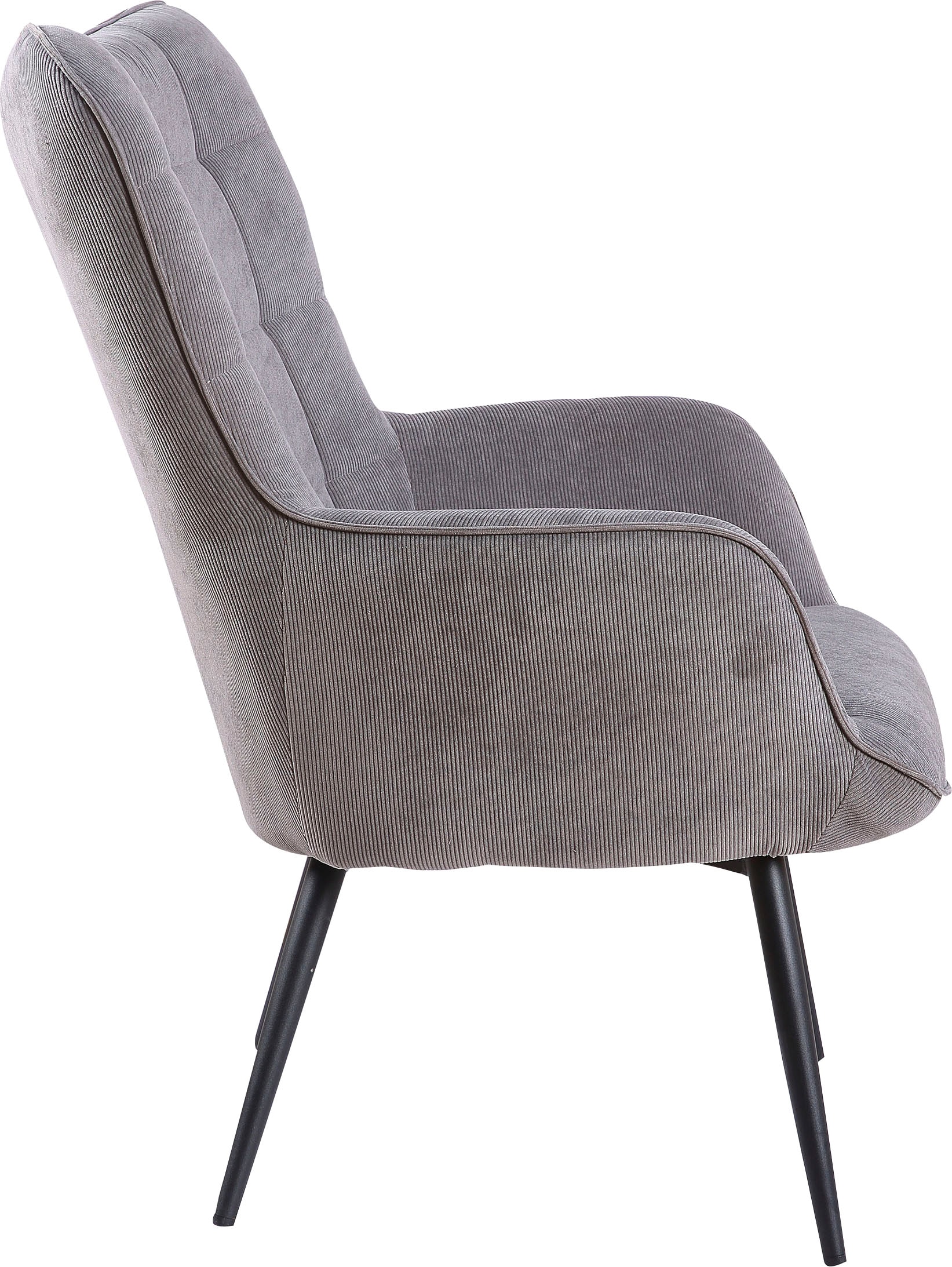byLIVING Sitzgruppe »Uta«, Set, 2 tlg., Sessel mit Hocker