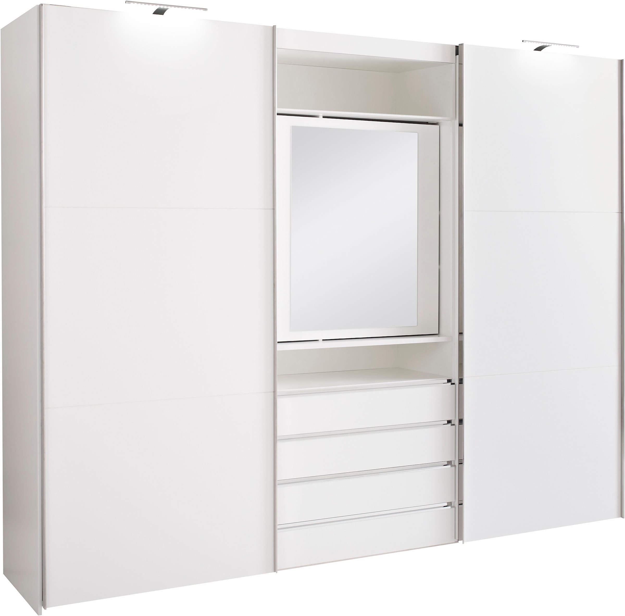 Wimex Schwebetürenschrank »Magic by fresh to go«, mit drehbarer Spiegeltür