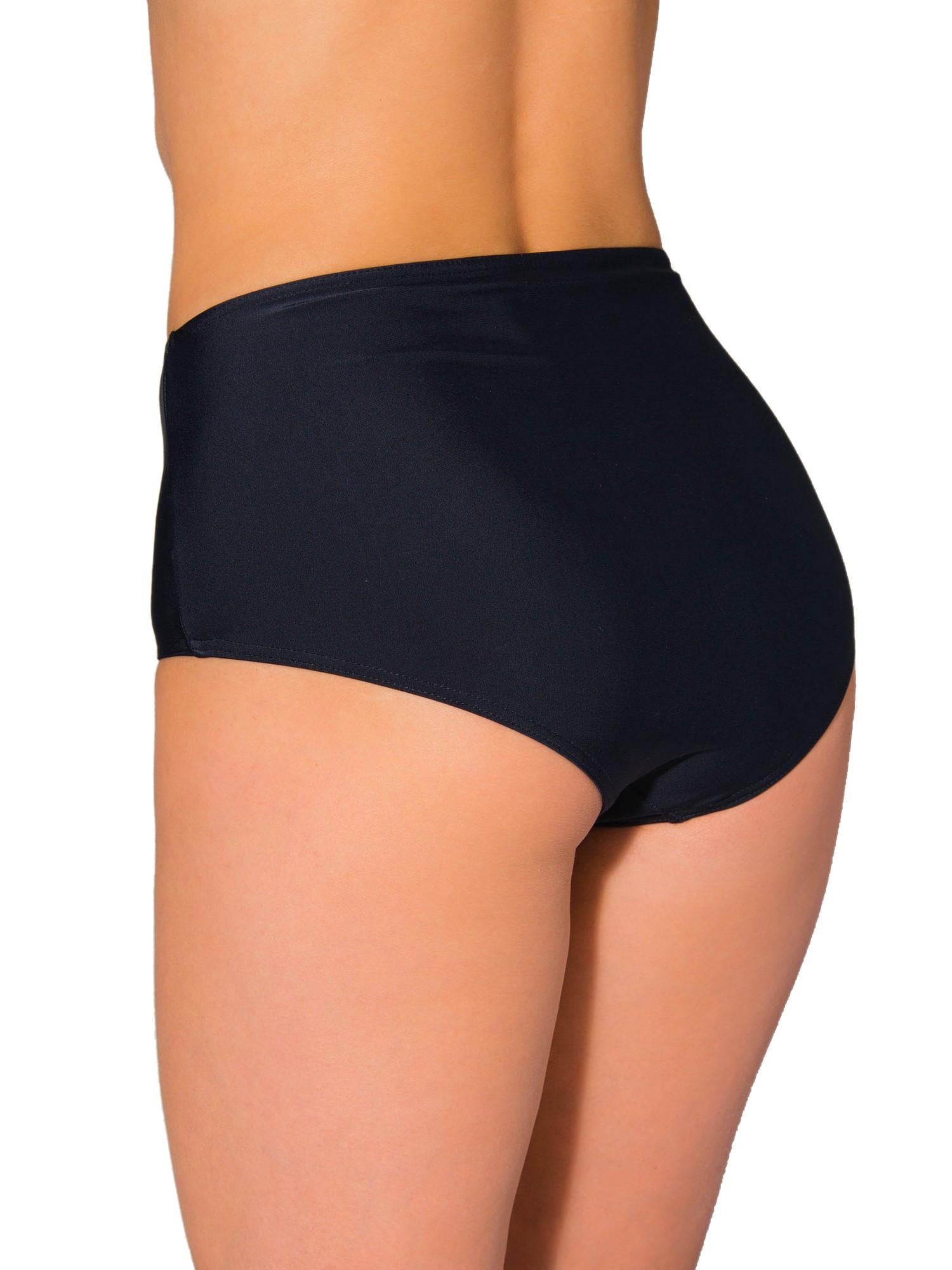 AQUARTI Bikini-Hose »Bikinihose Aquarti Damen Bikinihose Bikini-Slip mit Hohem Bund«