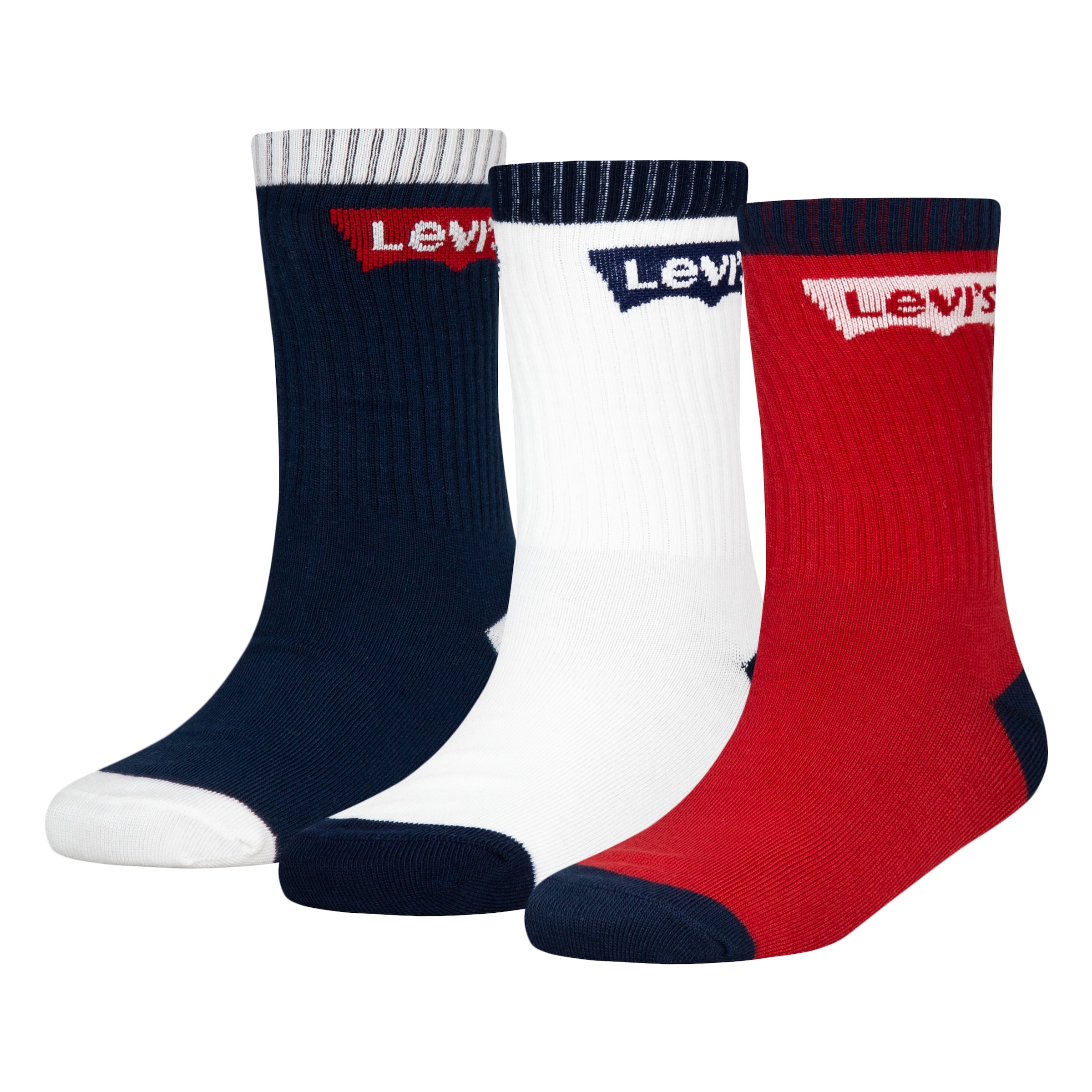 Levi's® Kids Socken »BATWING REGULAR CUT 3PK«, (3 Paar), for BOYS