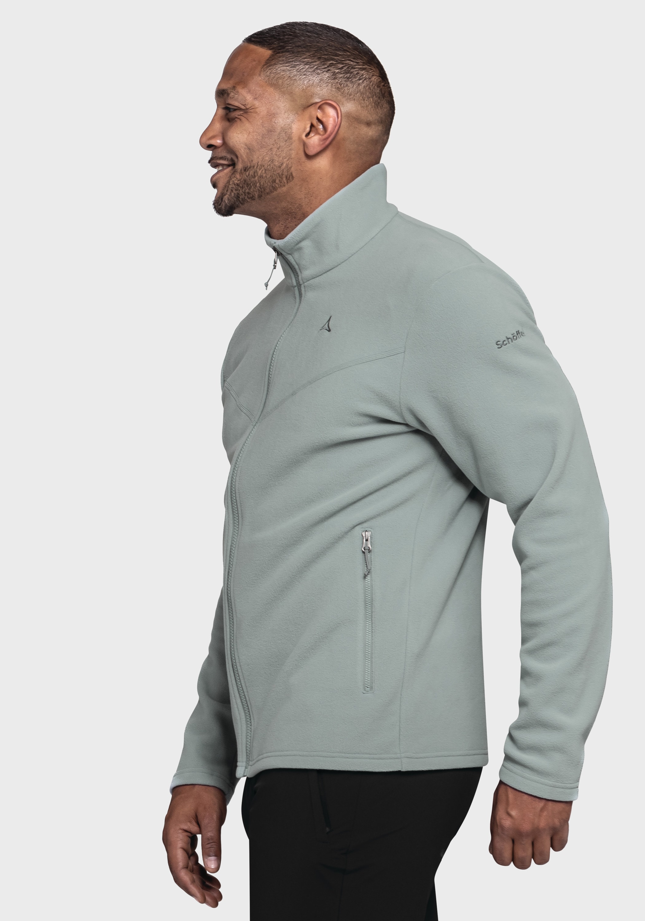 Schöffel Fleecejacke »Hiking Fleece Jk Style Qutang MNS«, ohne Kapuze