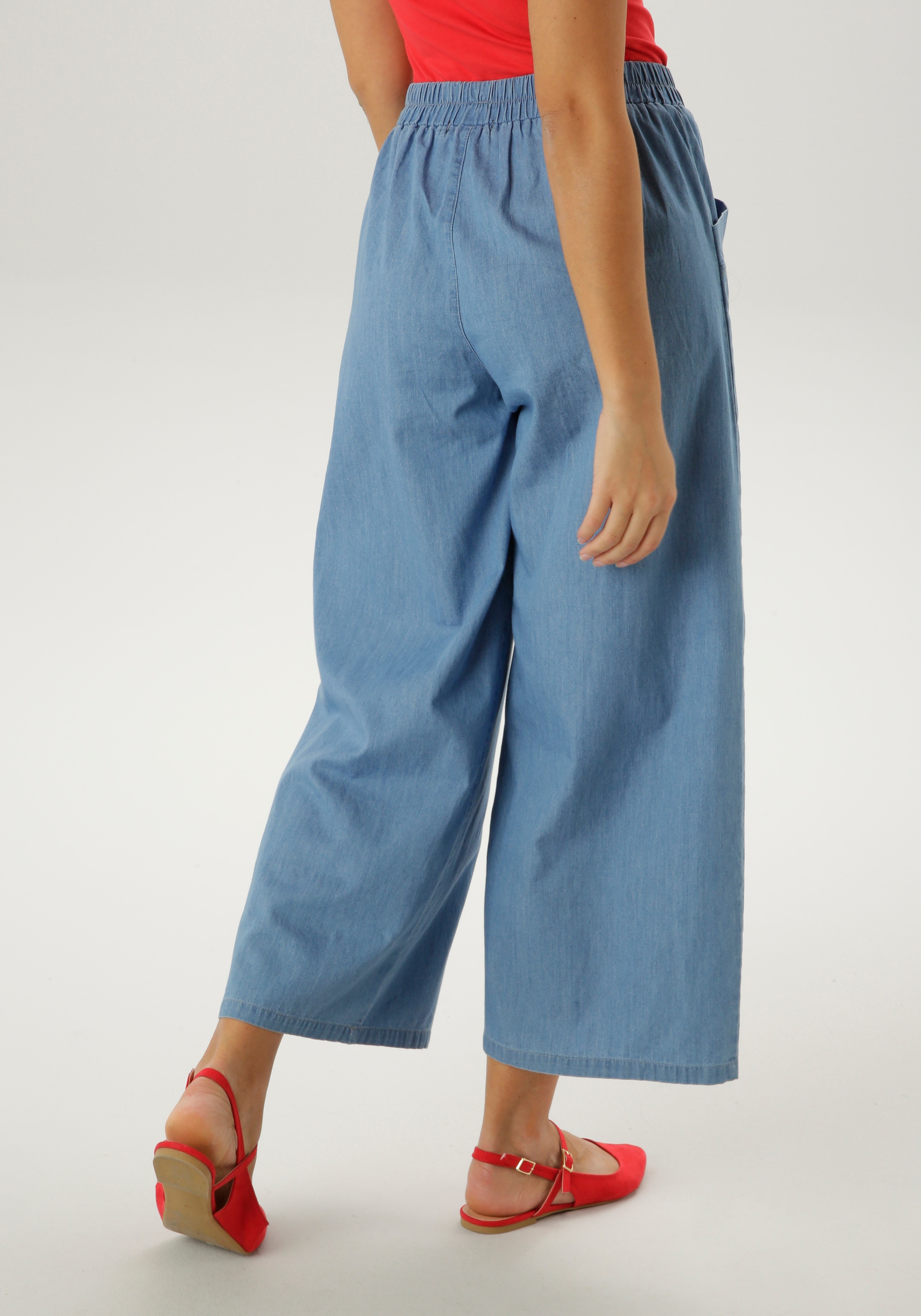 Aniston SELECTED 7/8-Jeans weiter Oberschenkel und der weiter Beinverlauf - NEUE KOLLEKTION