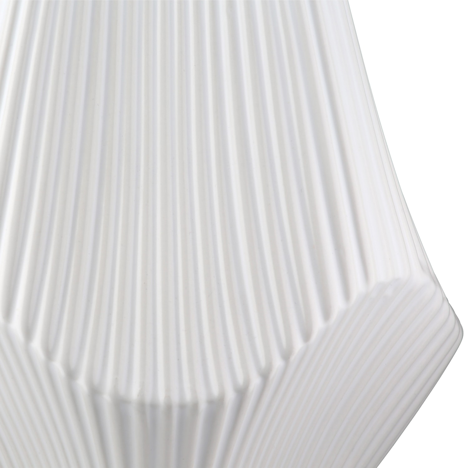 GILDE Tischvase »Vase Lamellen H. 18,5 cm«