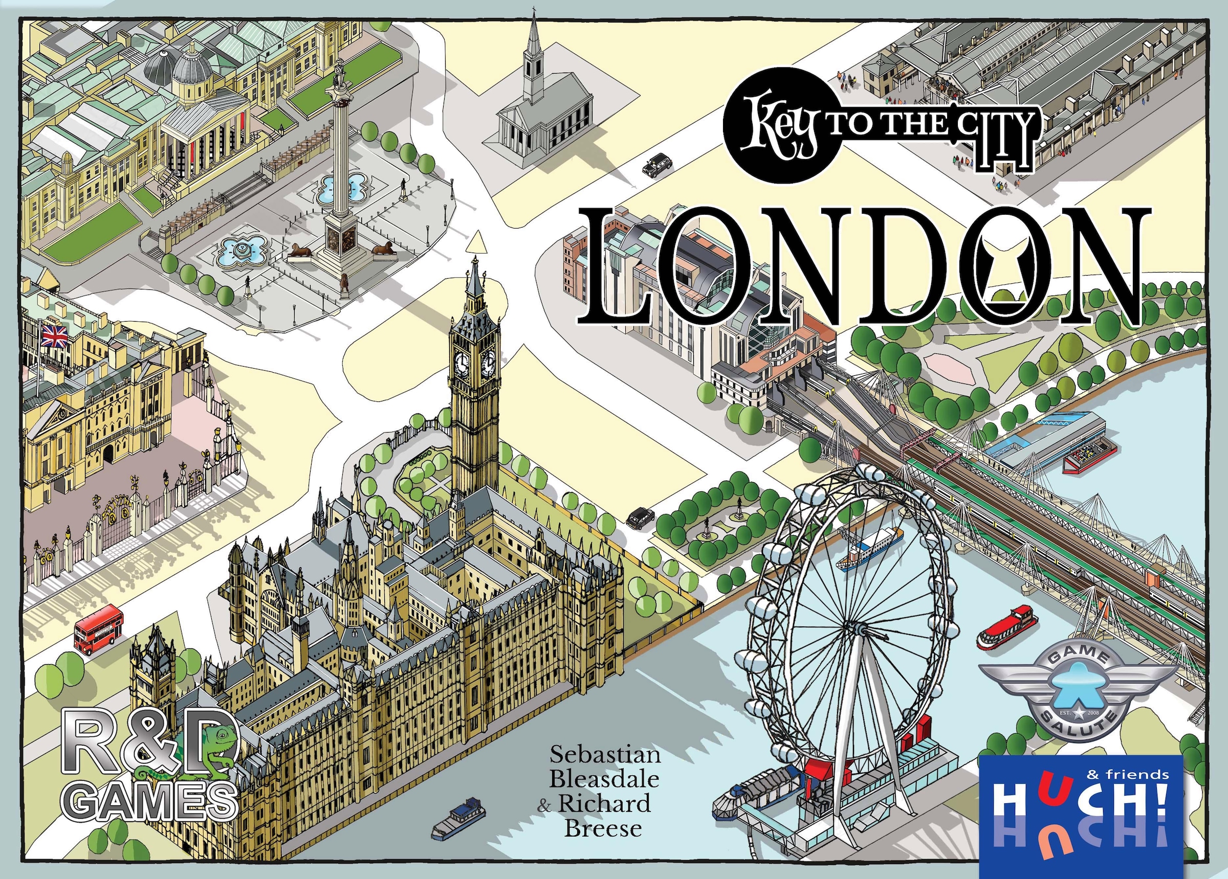 HUCH! Spiel »Key to the City - London«
