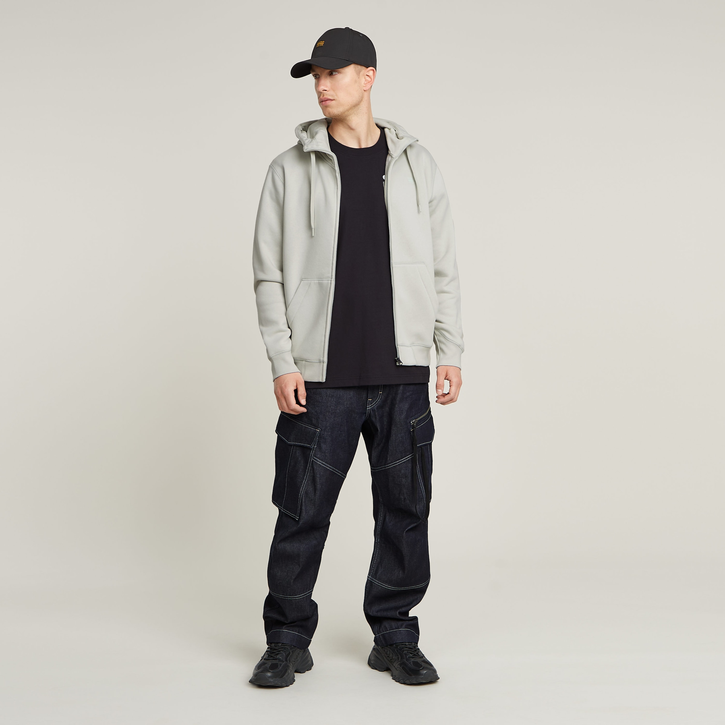 G-STAR Kapuzensweatjacke »Premium Basic Hooded Zip Sweater«