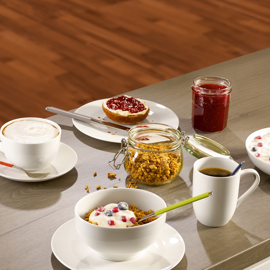 Villeroy & Boch Frühstücksteller »Frühstücksteller For Me ø 21,5 cm 6er Set weiß«