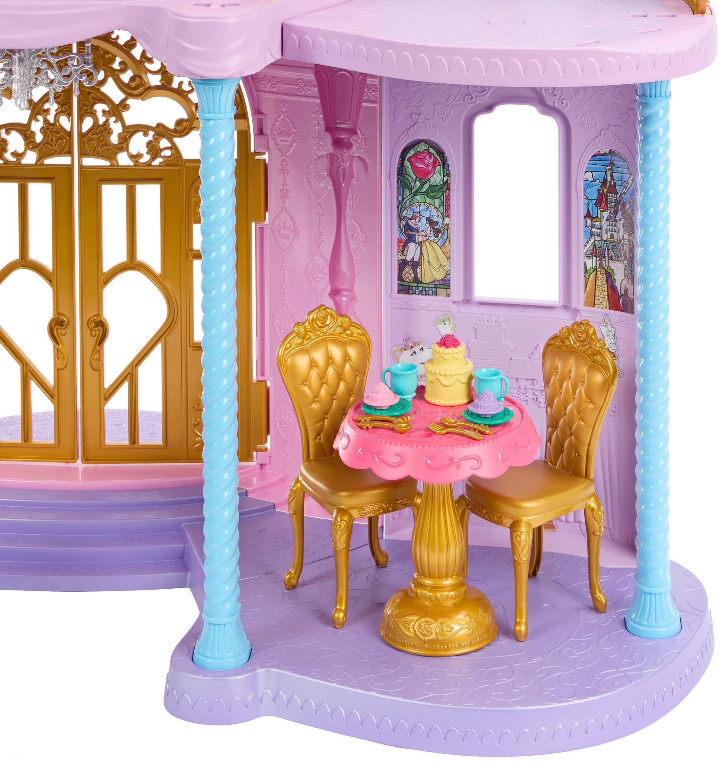 Mattel® Spielwelt »Disney Prinzessin Magisches Abenteuerschloss«, mit Licht und Sound